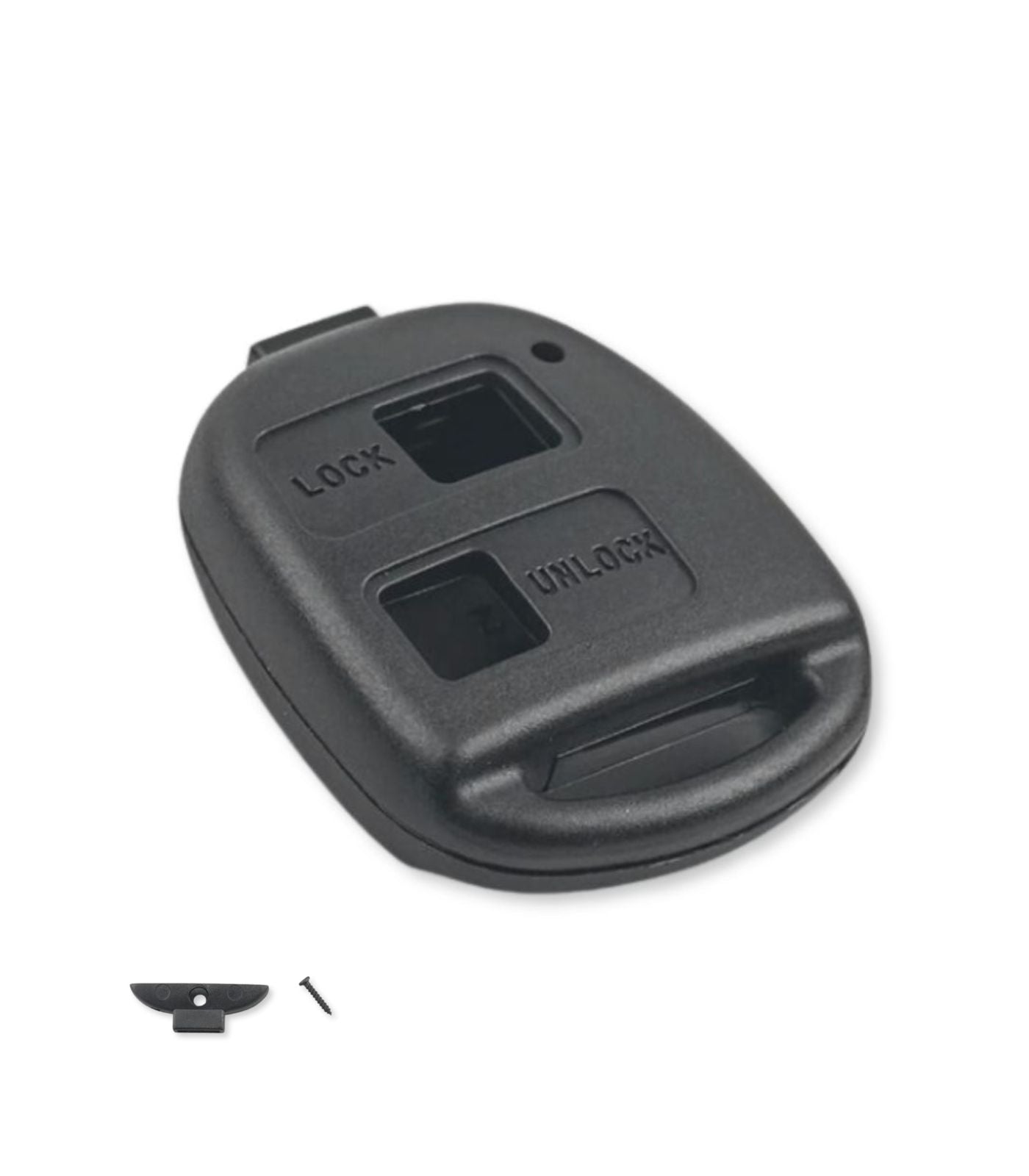 Scocca Guscio Cover per Chiave Telecomando 2 tasti Compatibile con Toyota Corolla Verso Rav4 Celica Vite e Supporto per Lama