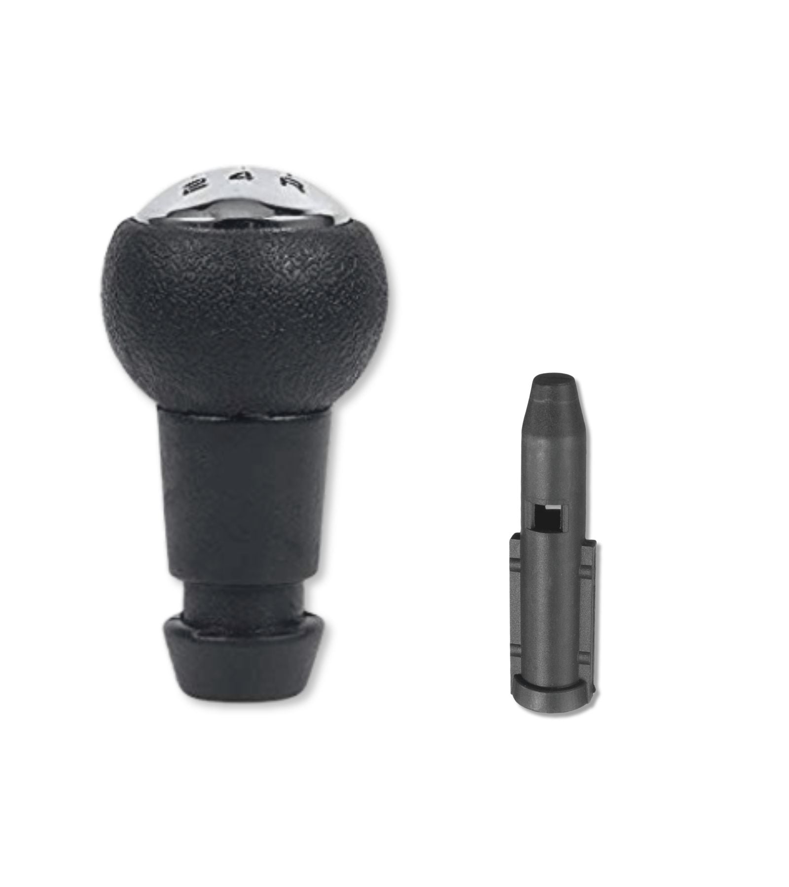 Pomello Leva Cambio Manuale 5 marce e Adattatore compatibile con Peugeot 106 206 306 2008 3008 e Citroen C2 C3 C4 C5 Saxo Xsara Picasso Berlingo