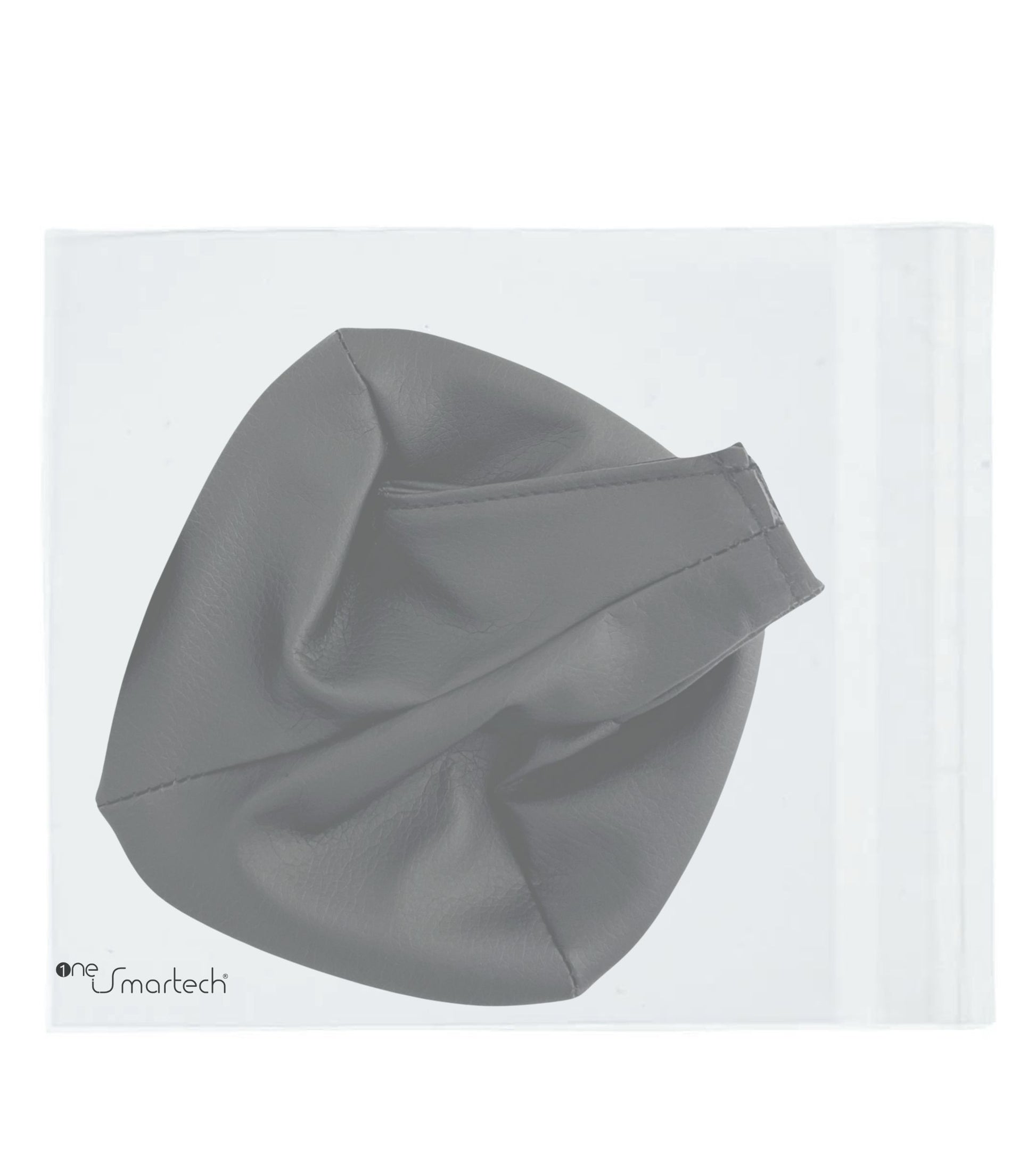 Cuffia Similpelle con Ghiera di Ritenzione Compatibile con Fiat Panda 319 2012+, Set Colore Nero