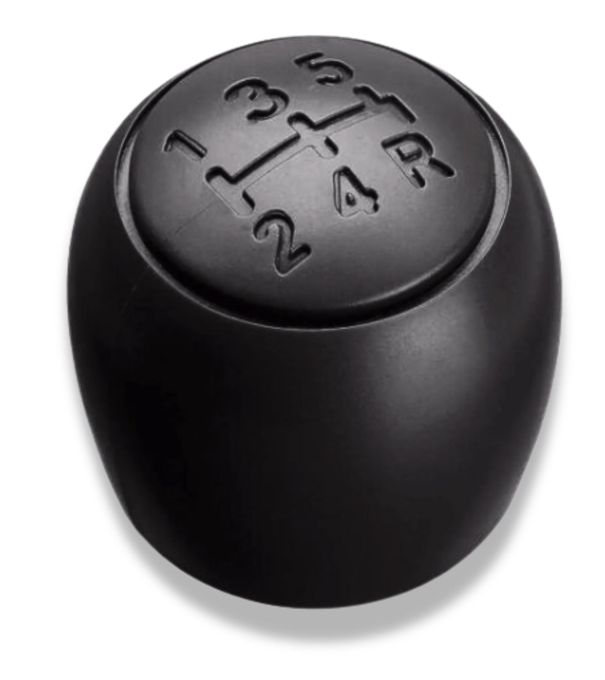 POMELLO LEVA CAMBIO 5 MARCE PER AUTO FIAT 500 500C PANDA 2003 2012 (NERO)