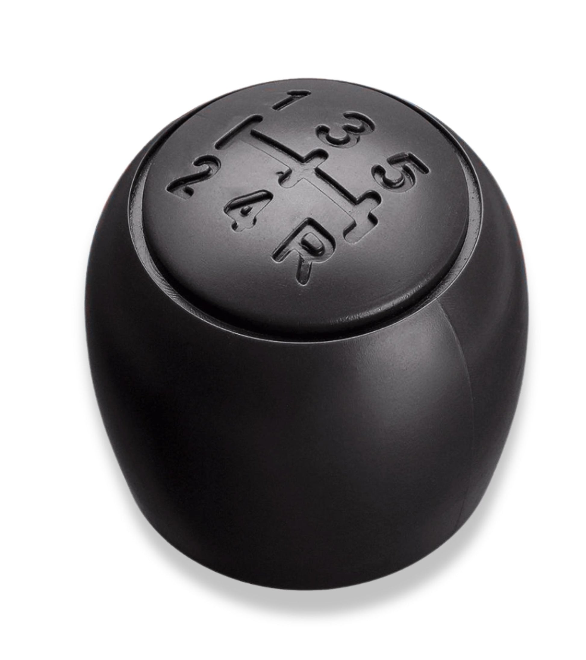 POMELLO LEVA CAMBIO 5 MARCE PER AUTO FIAT 500 500C PANDA 2003 2012 (NERO)