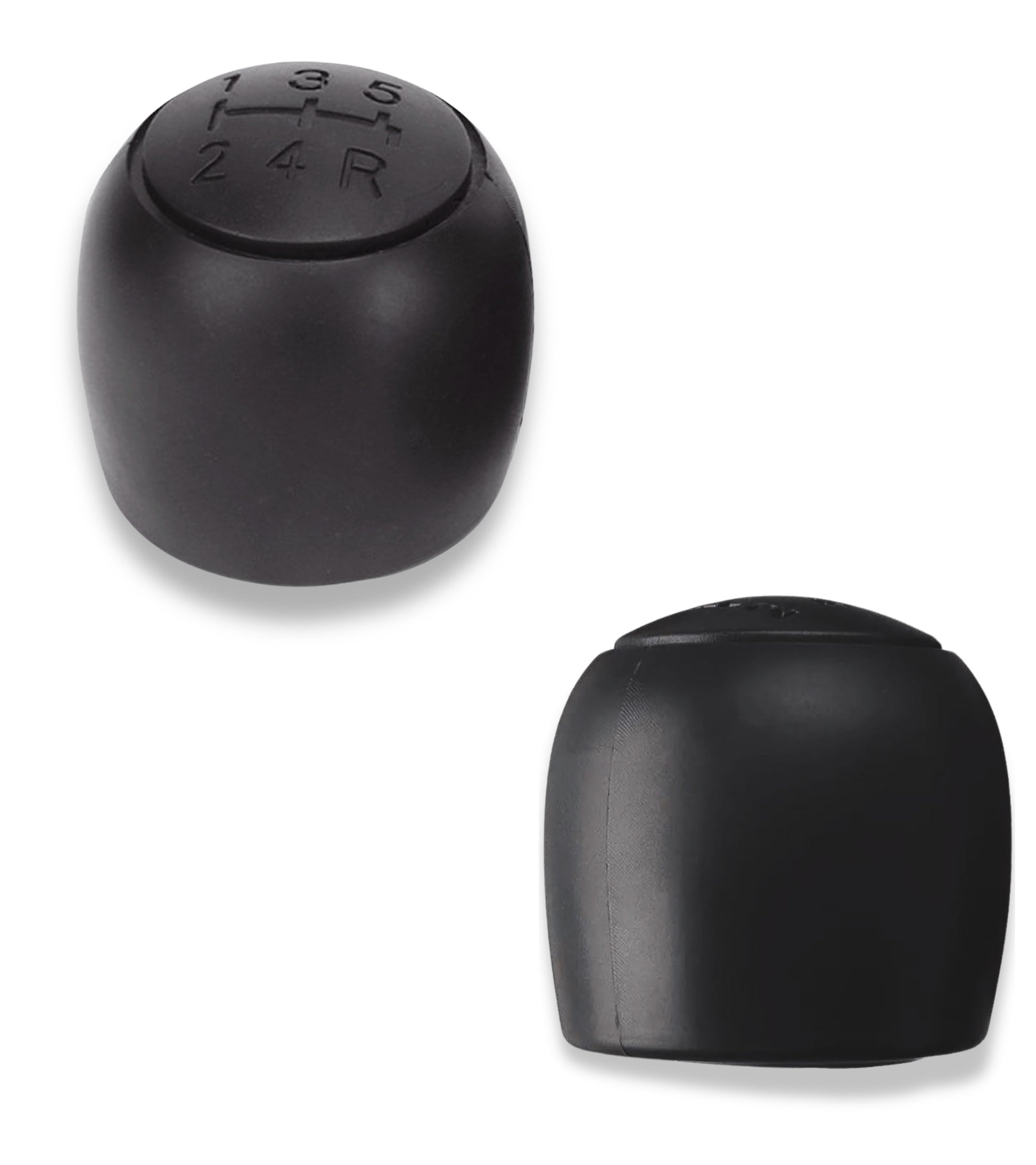 POMELLO LEVA CAMBIO 5 MARCE PER AUTO FIAT 500 500C PANDA 2003 2012 (NERO)