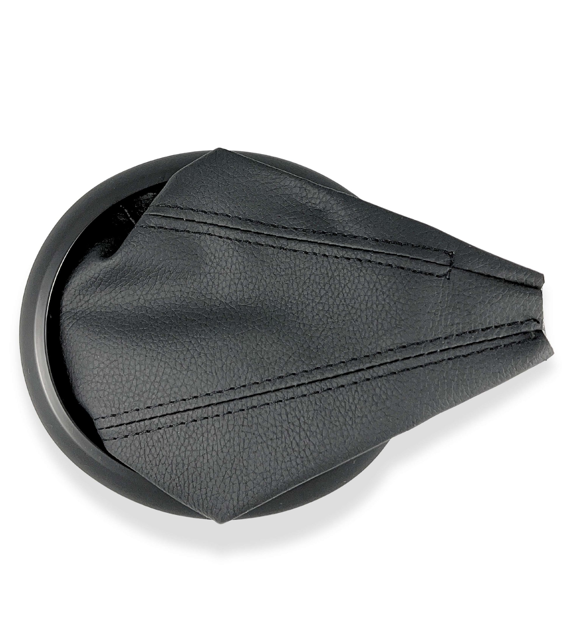 Kit Cuffia Nera con Cuciture Nere e Ghiera per Leva Cambio Compatibile con Suzuki Swift 2005-2010, Suzuki SX4 2007-2013, Suzuki ALTO 2009-2014