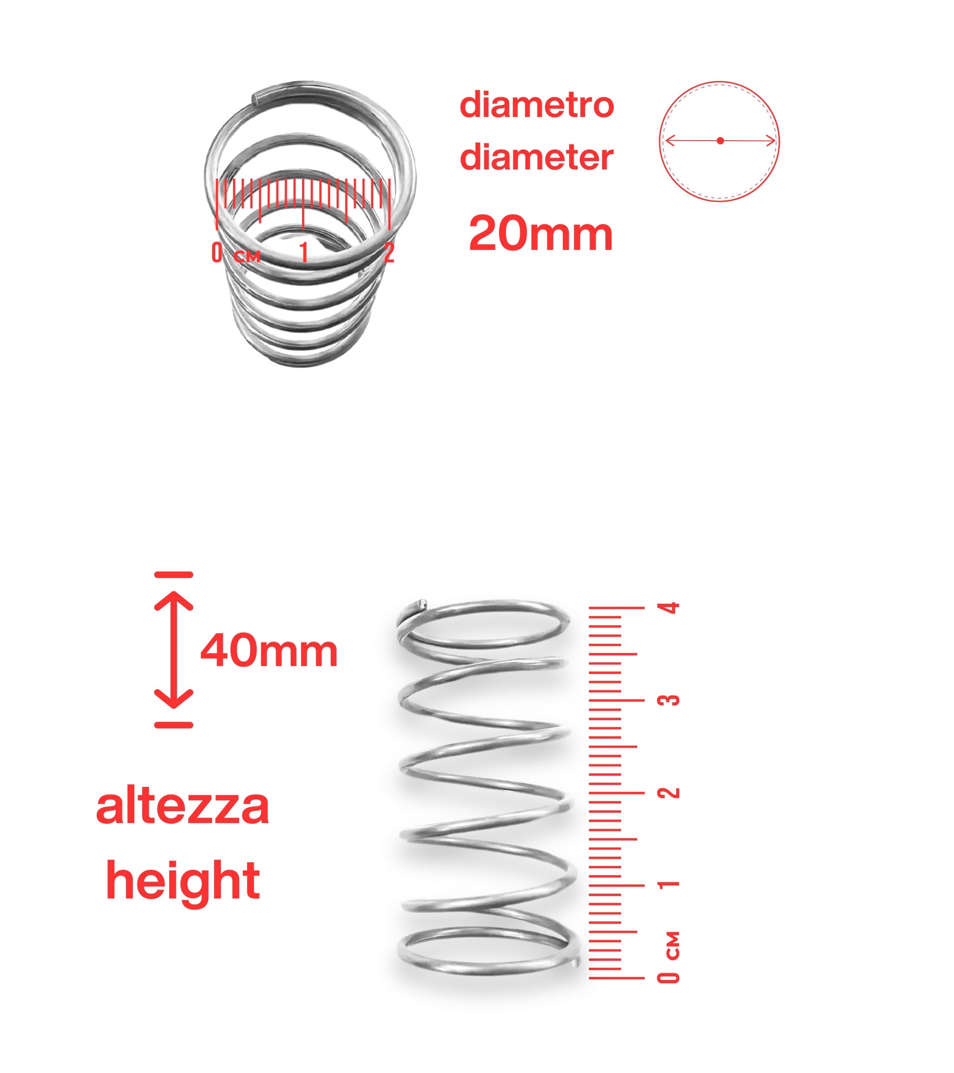 Pomello Plastica 6 Marce e Molla per Cambio Compatibile con Renault Megane Scenic Dacia Duster