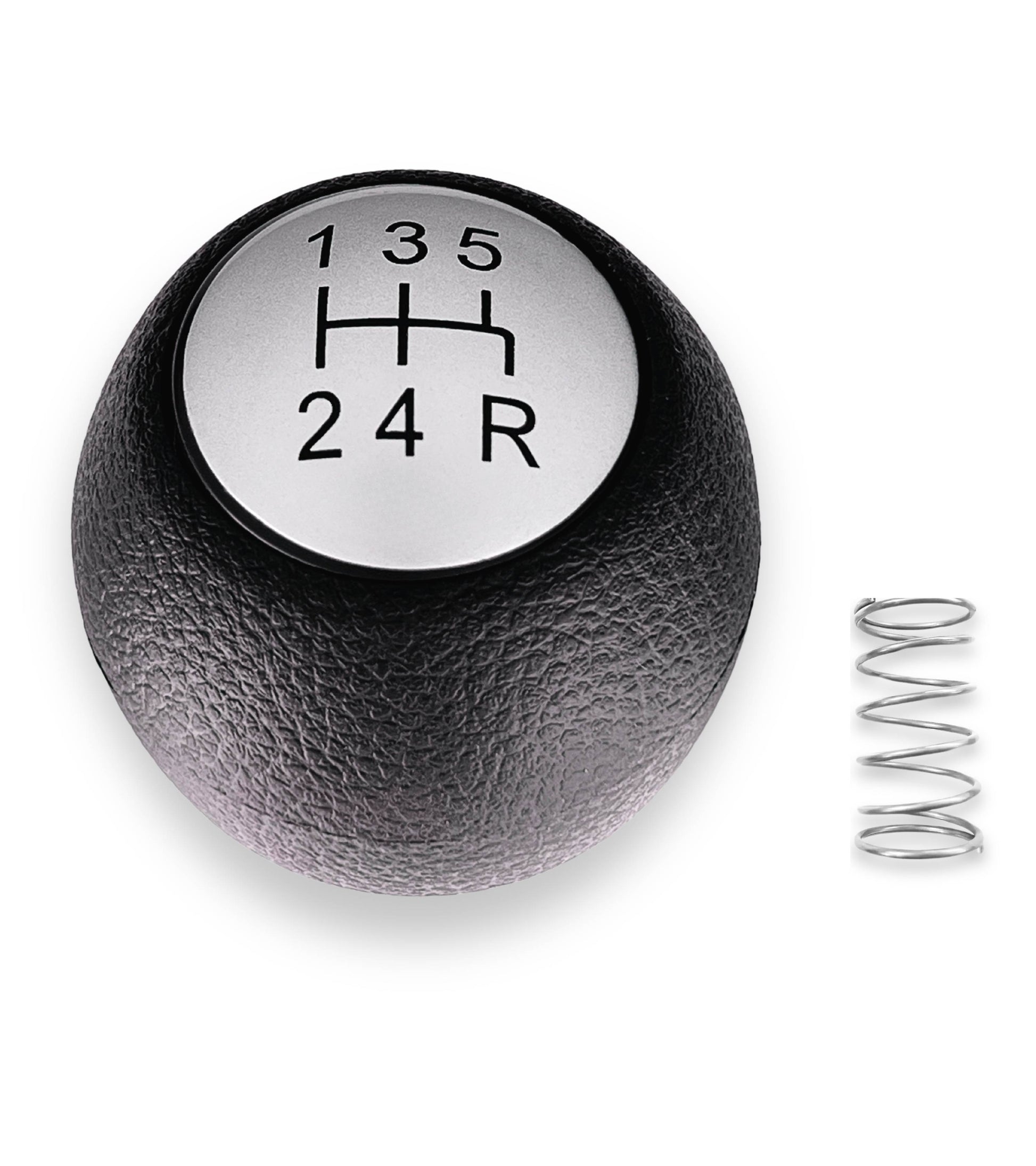 5 Speed Gear Shift Knob & Return Spring Compatible with Alfa Romeo 147 2000-2013, 156 1997-2005, GT 2003-2010