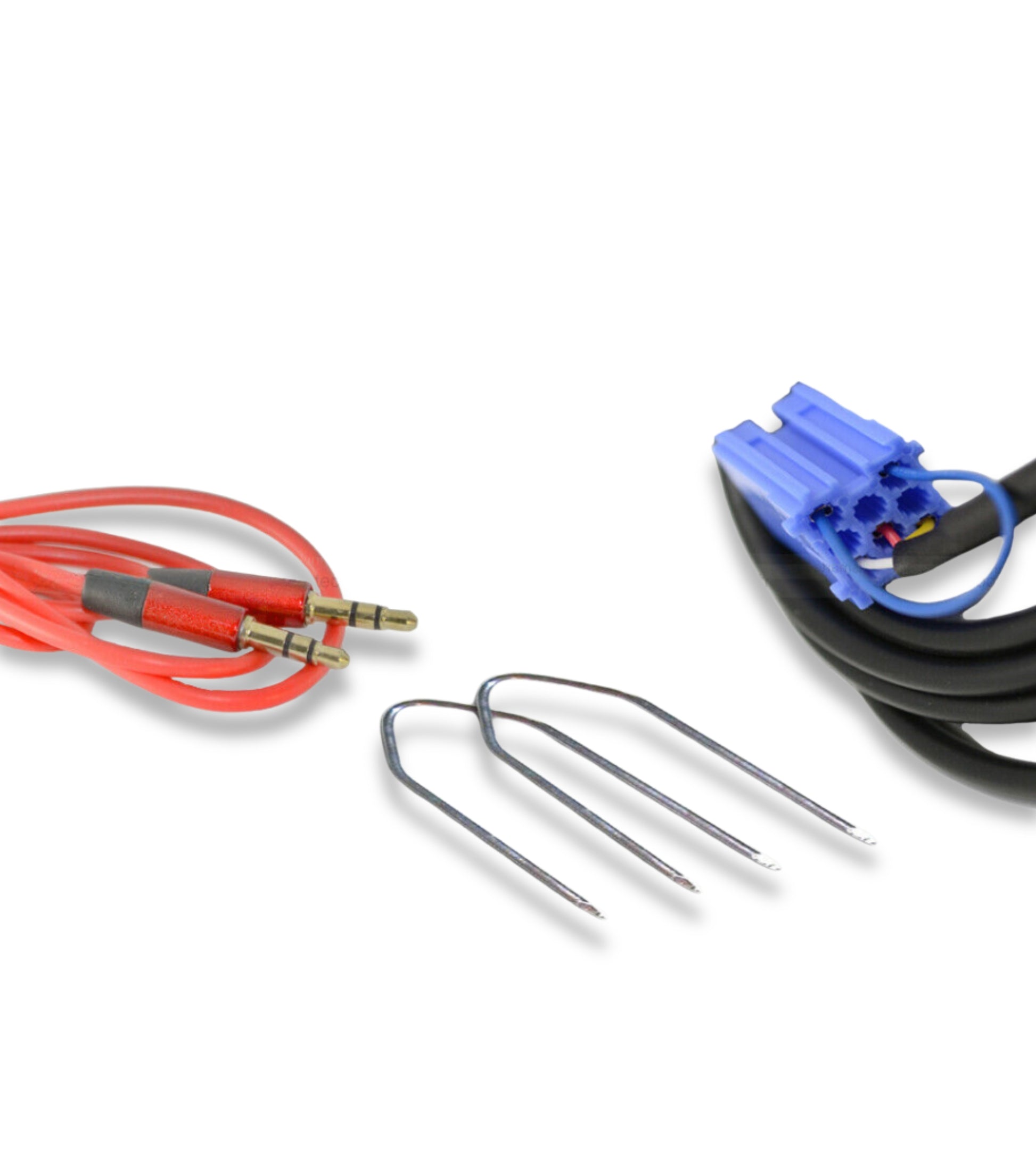 Cavo Aux Adattatore Per Autoradio Delphi Bosch Auto Fiat 500 Punto Panda Lancia Y Alfa Romeo Con Jack Femmina E Ponticello + Kit Estrazione + Cavo Audio Rivestito In Gomma Smartphone