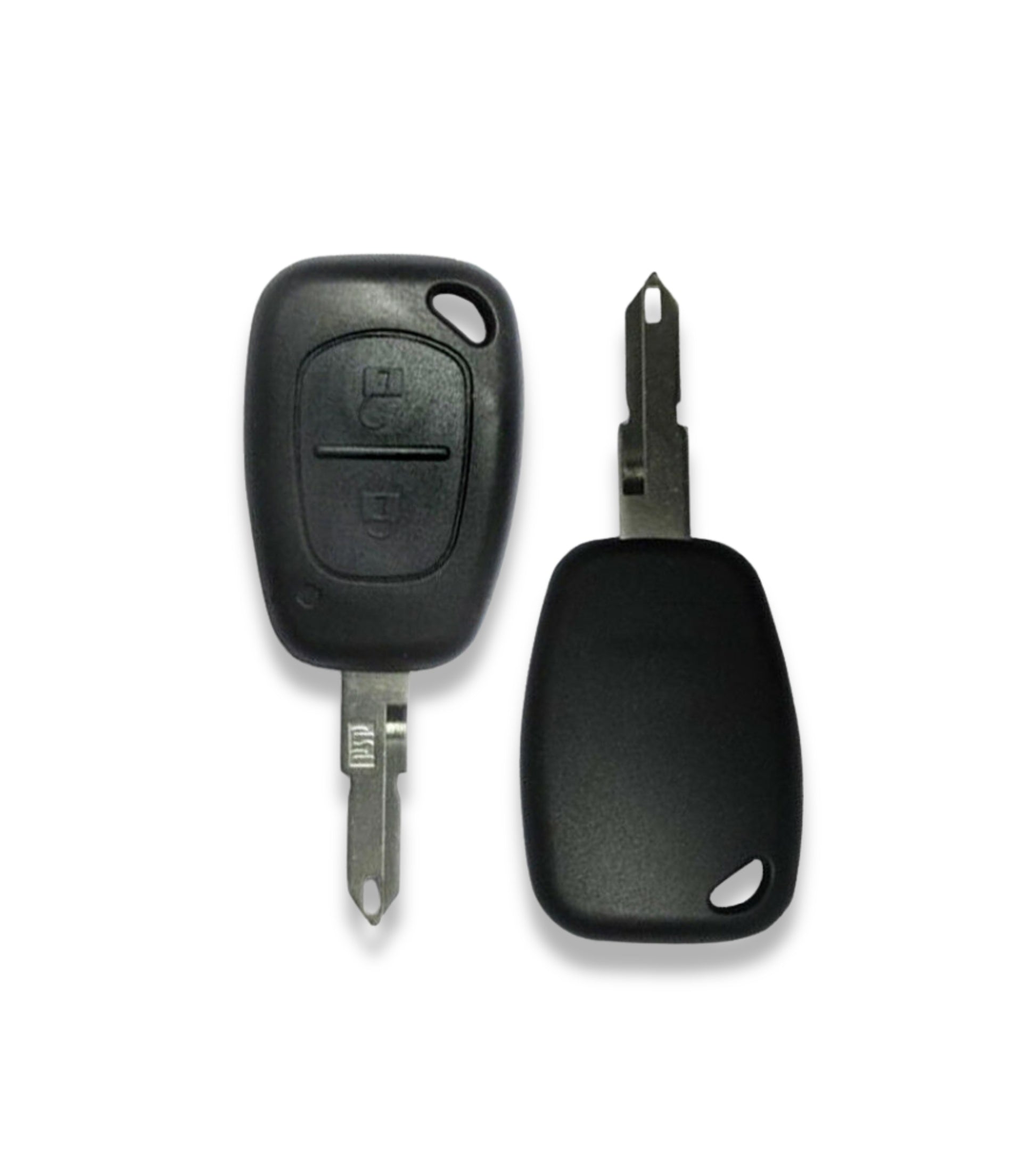 Scocca Guscio e Lama Fissa Chiave 2 Tasti Telecomando Compatibile con Renault Megane Master Twingo Trafic Opel Vivaro