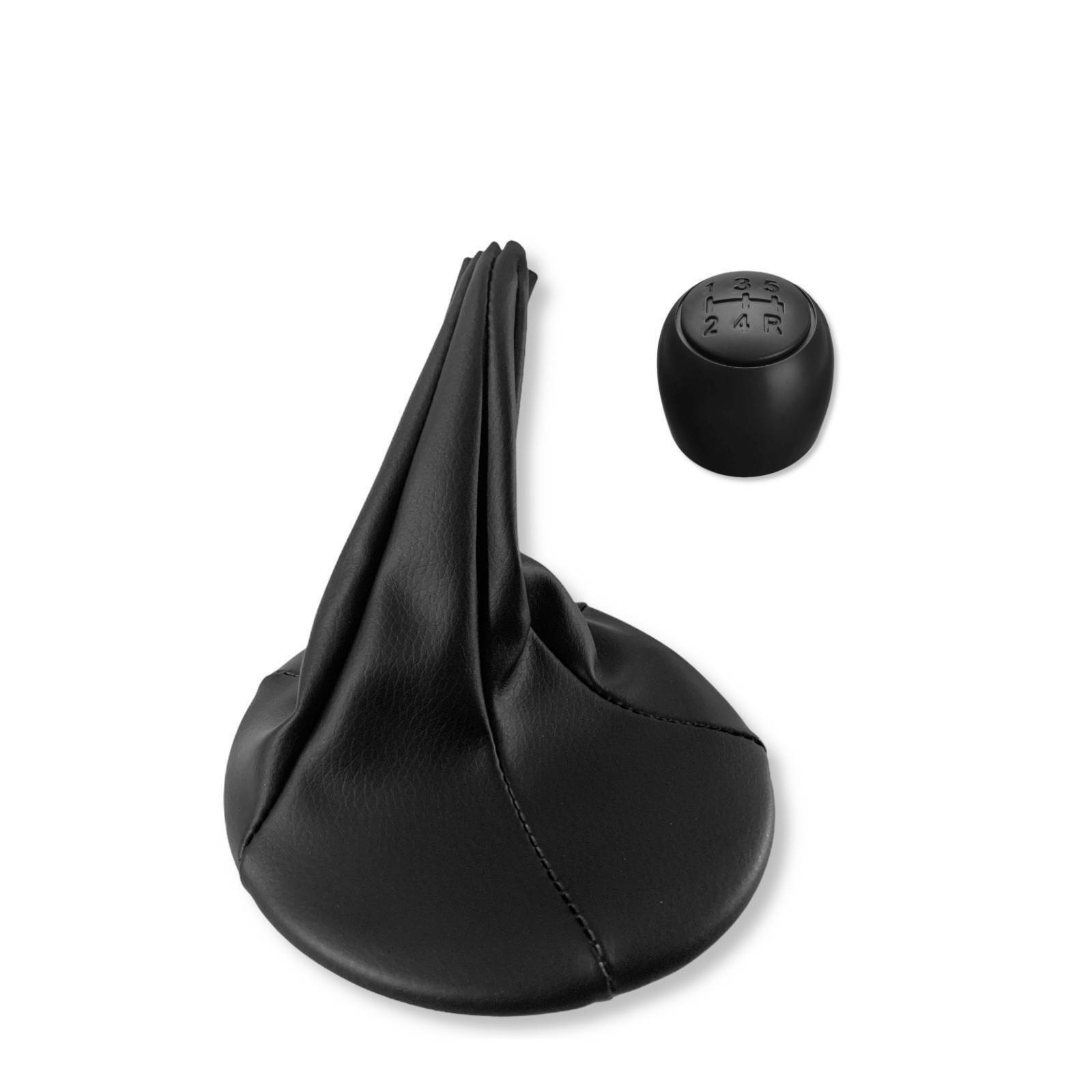 GEAR KNOB HEADPHONES GEAR RING COMPATIBLE WITH FIAT PANDA 500 OEM 71775051 (BLACK)