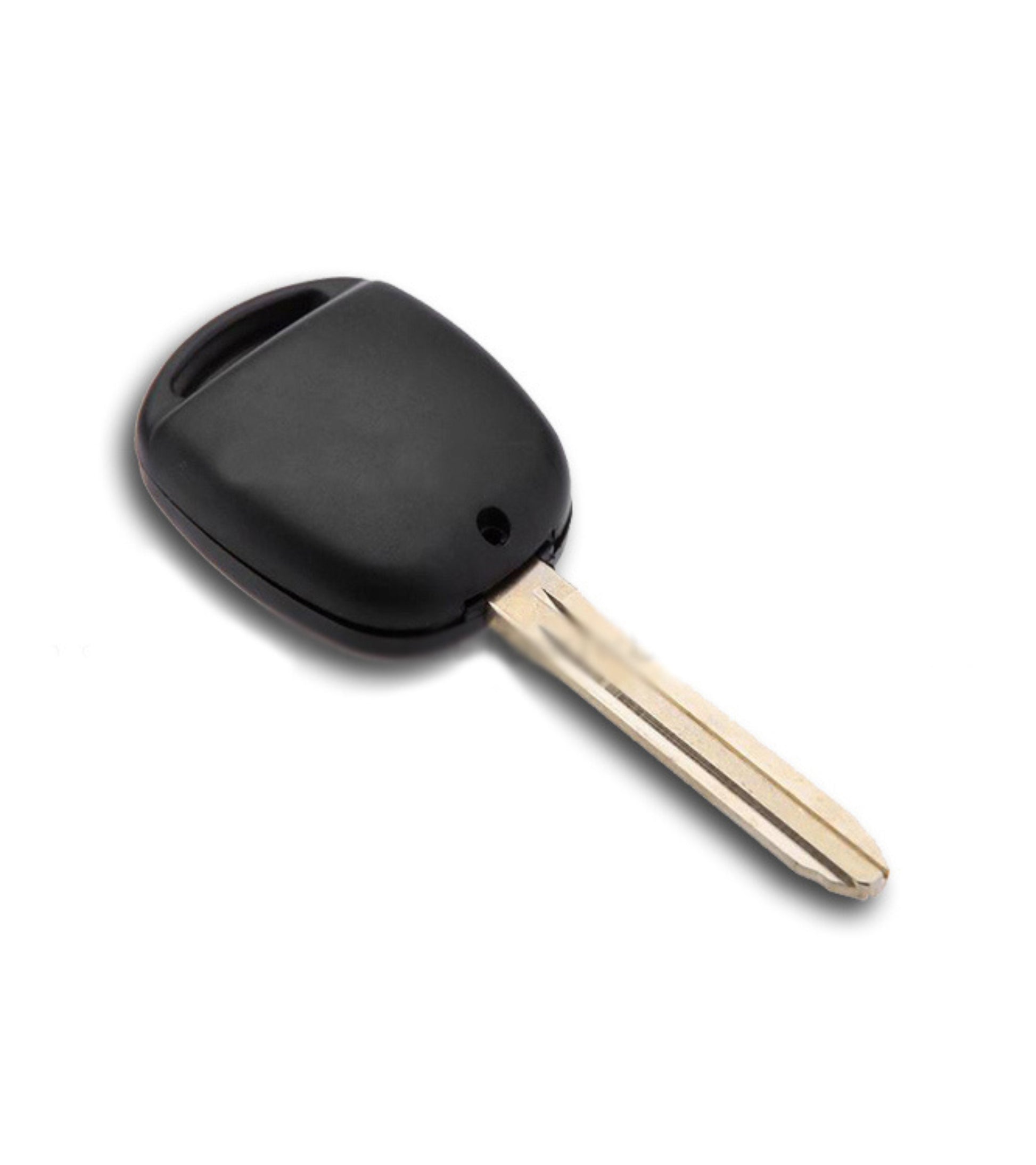 Scocca Guscio Lama e Pad in Gomma Cover per Chiave Telecomando 2 tasti Compatibile con Toyota Corolla Rav4 Celica