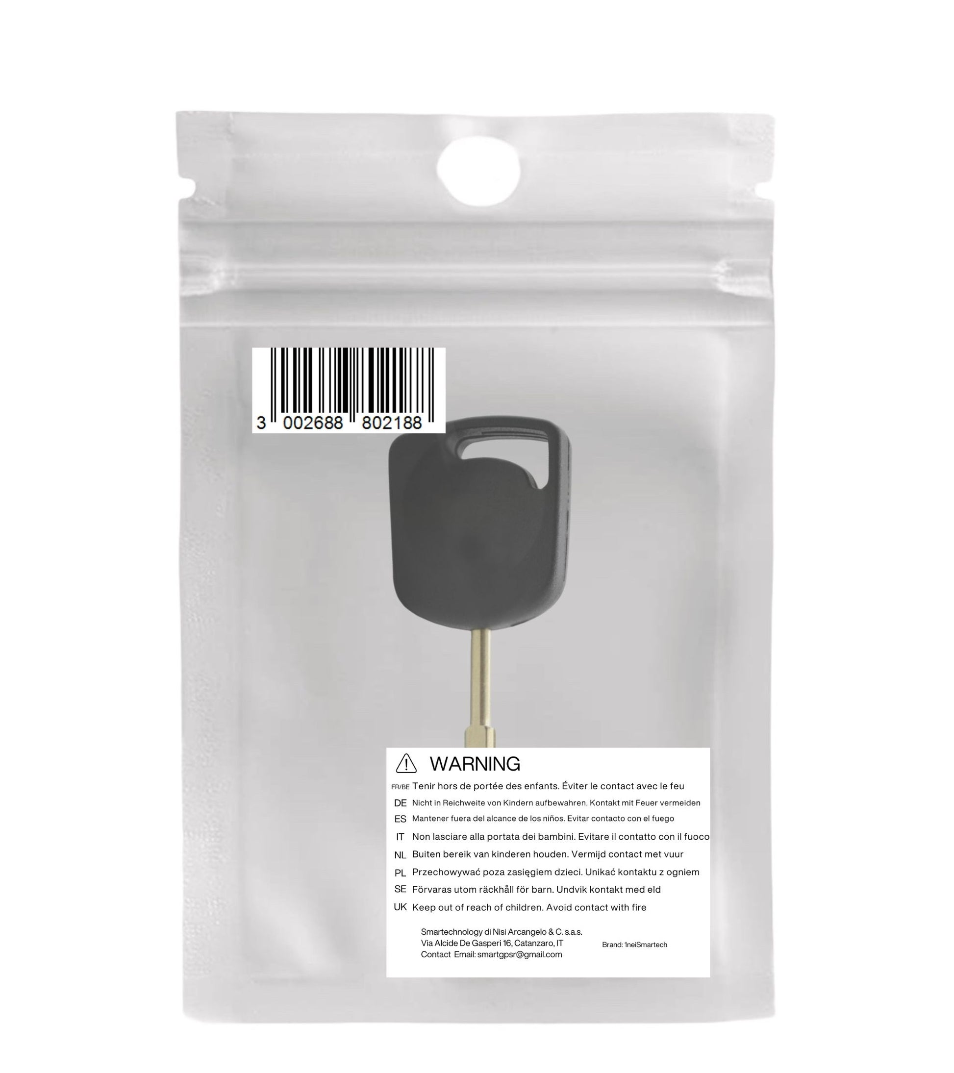 Scocca Guscio e Lama Fissa Cover per Chiave Telecomando Compatibile con Ford Focus Fiesta Fusion Mondeo Puma Transit Ka Escort