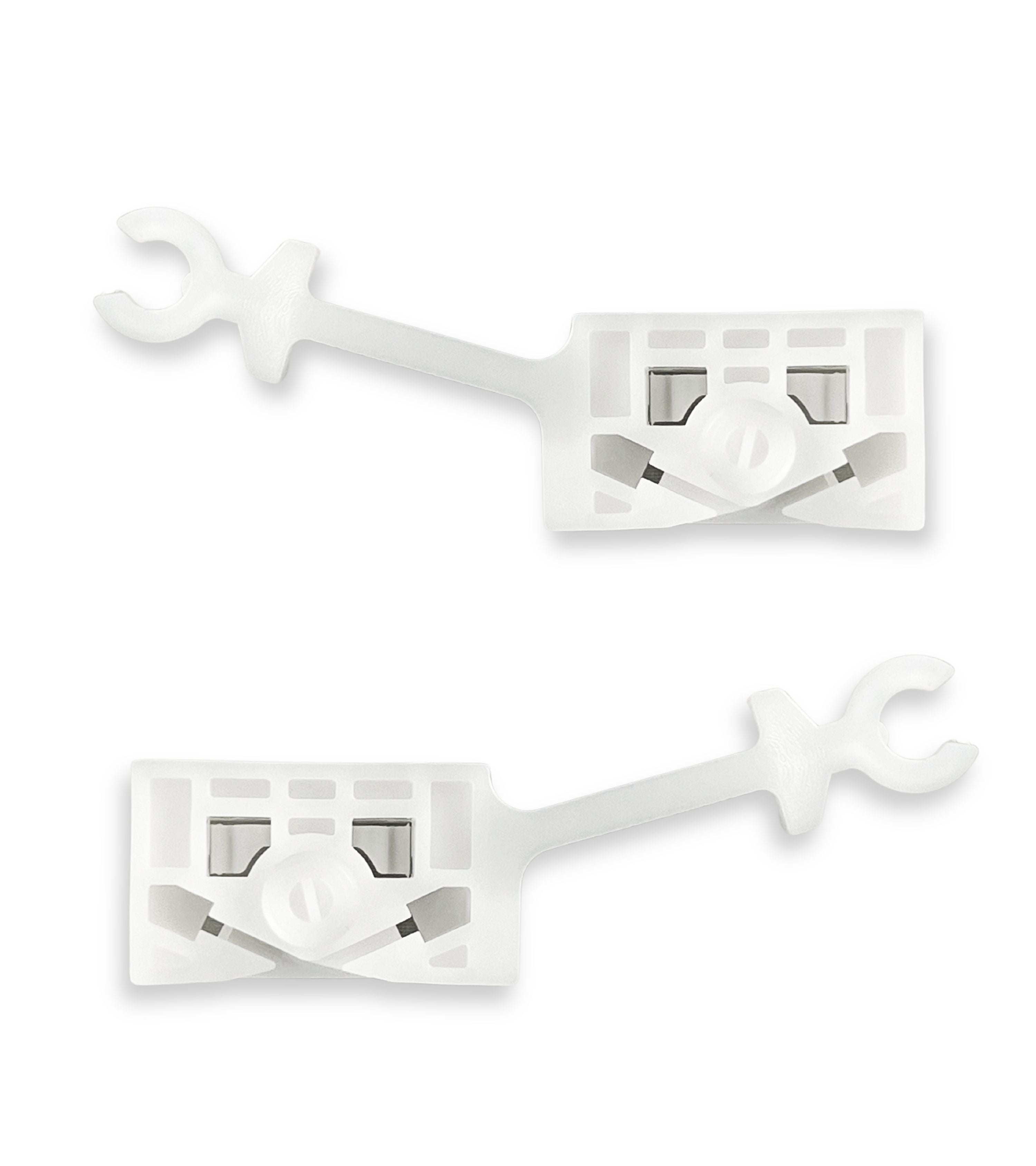 Set 2 Clip Riparazione Regolatore Alzacristalli Finestrino Porta Anteriore, Vetro Parte Destra e Sinistra Compatibile con Alfa Romeo 147 2000–2010