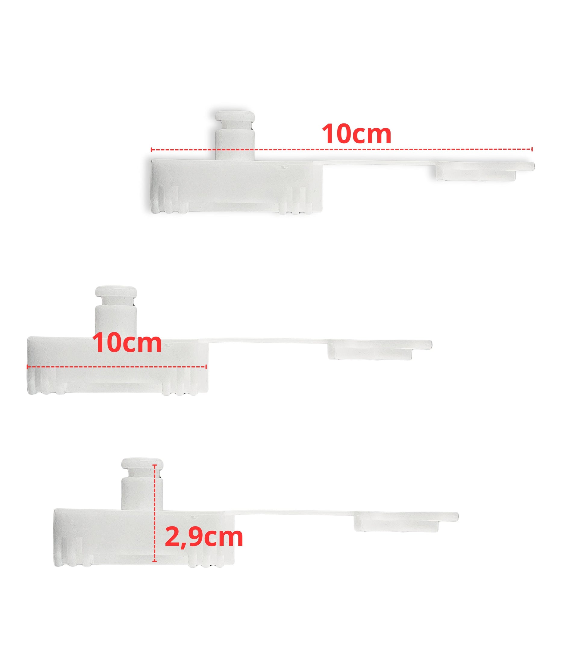 Set 2 Clip Riparazione Regolatore Alzacristalli Finestrino Porta Anteriore, Vetro Parte Destra e Sinistra Compatibile con Alfa Romeo 147 2000–2010