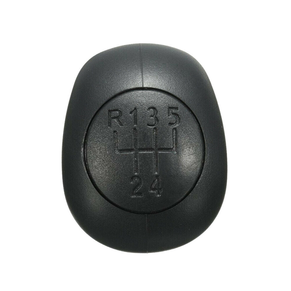 POMELLO LEVA CAMBIO MANUALE 5 MARCE RICAMBIO PER AUTO FIAT CITROEN PEUGEOT NERO