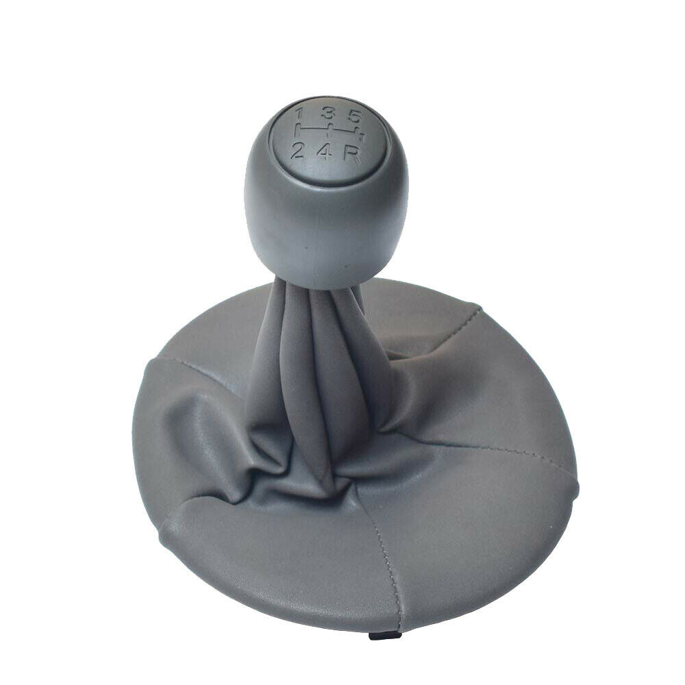 POMELLO CAMBIO 5 MARCE + CUFFIA + ANELLO DI RITENZIONE AUTO FIAT PANDA 500 500C