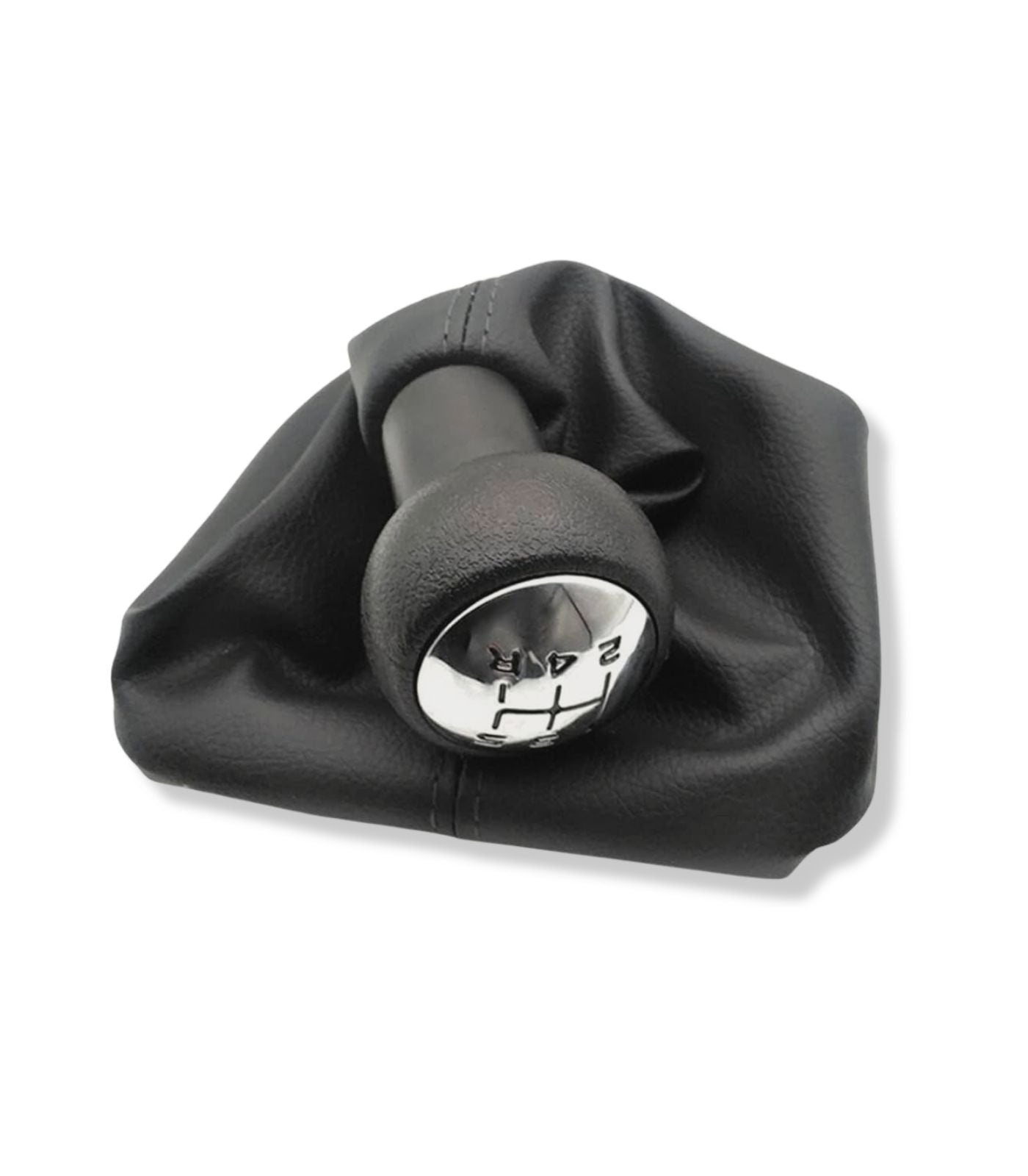 Set Pomello Cuffia Telaio e adattatore Compatibile con Peugeot 207