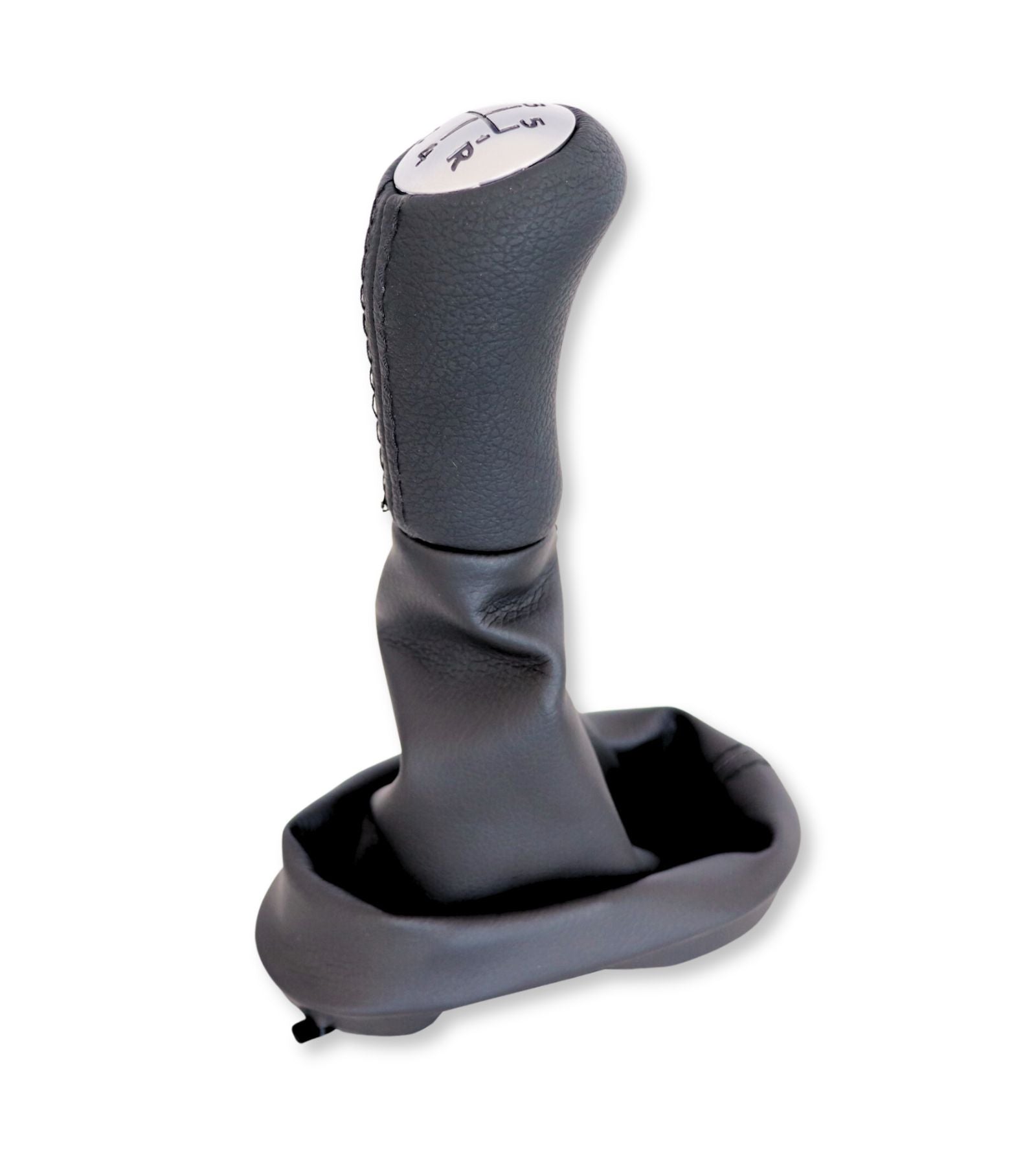 Set Pomello 5 marce e Cuffia Leva Cambio Compatibile con Dacia Logan Sandero Prima Serie