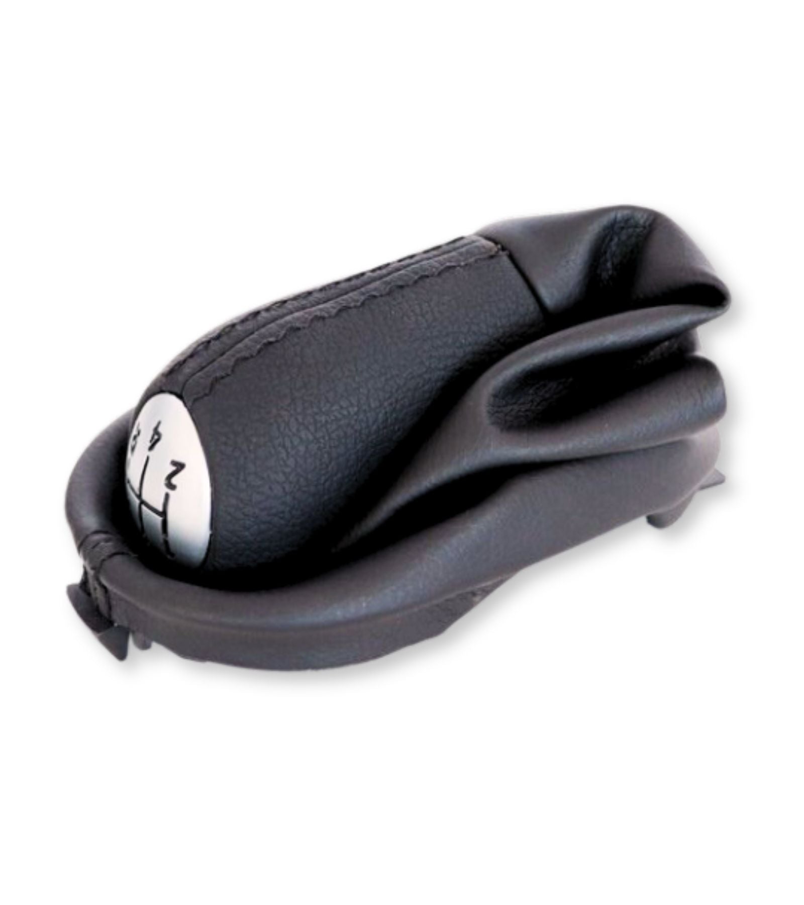 Set Pomello 5 marce e Cuffia Leva Cambio Compatibile con Dacia Logan Sandero Prima Serie