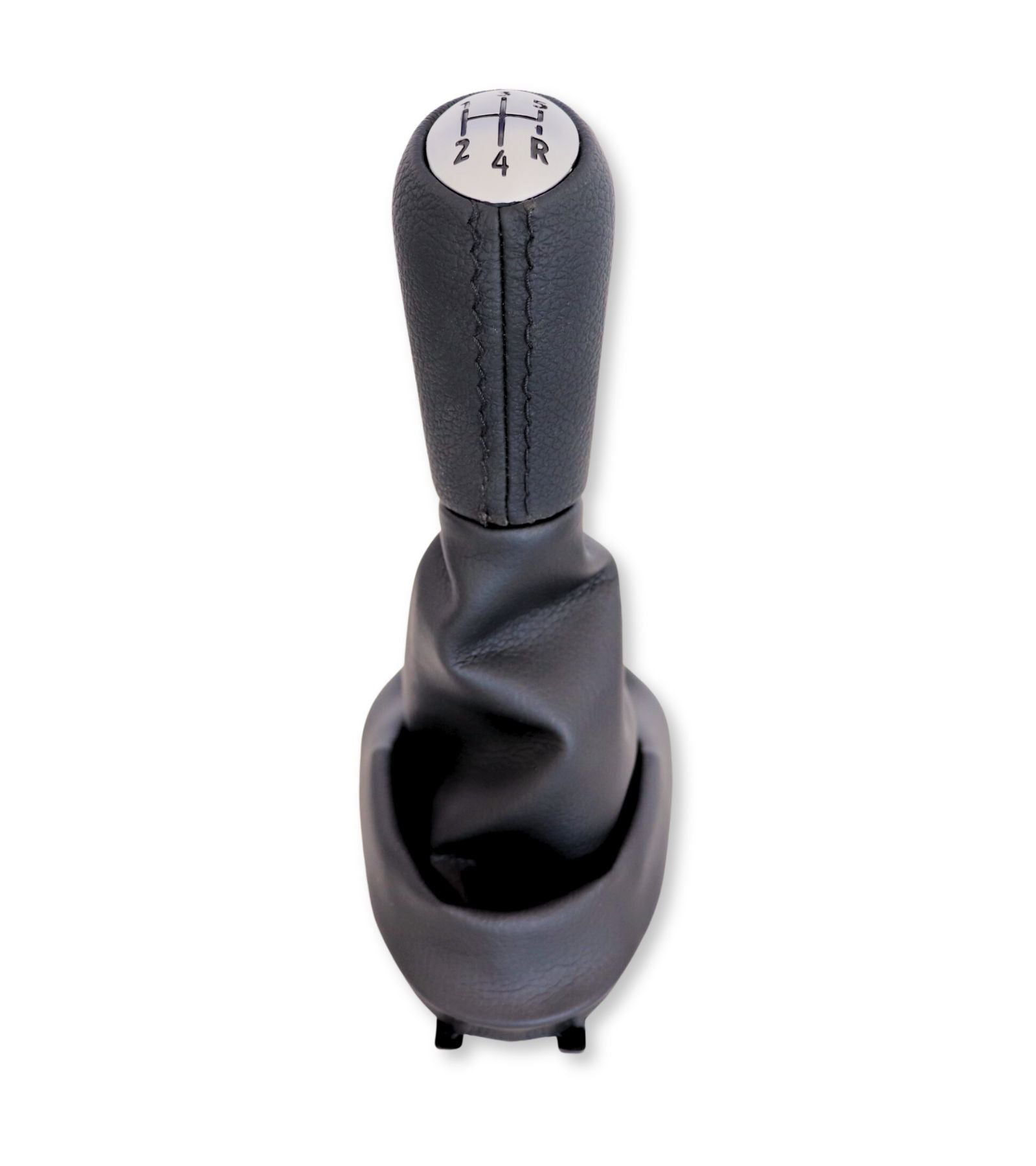 Set Pomello 5 marce e Cuffia Leva Cambio Compatibile con Dacia Logan Sandero Prima Serie