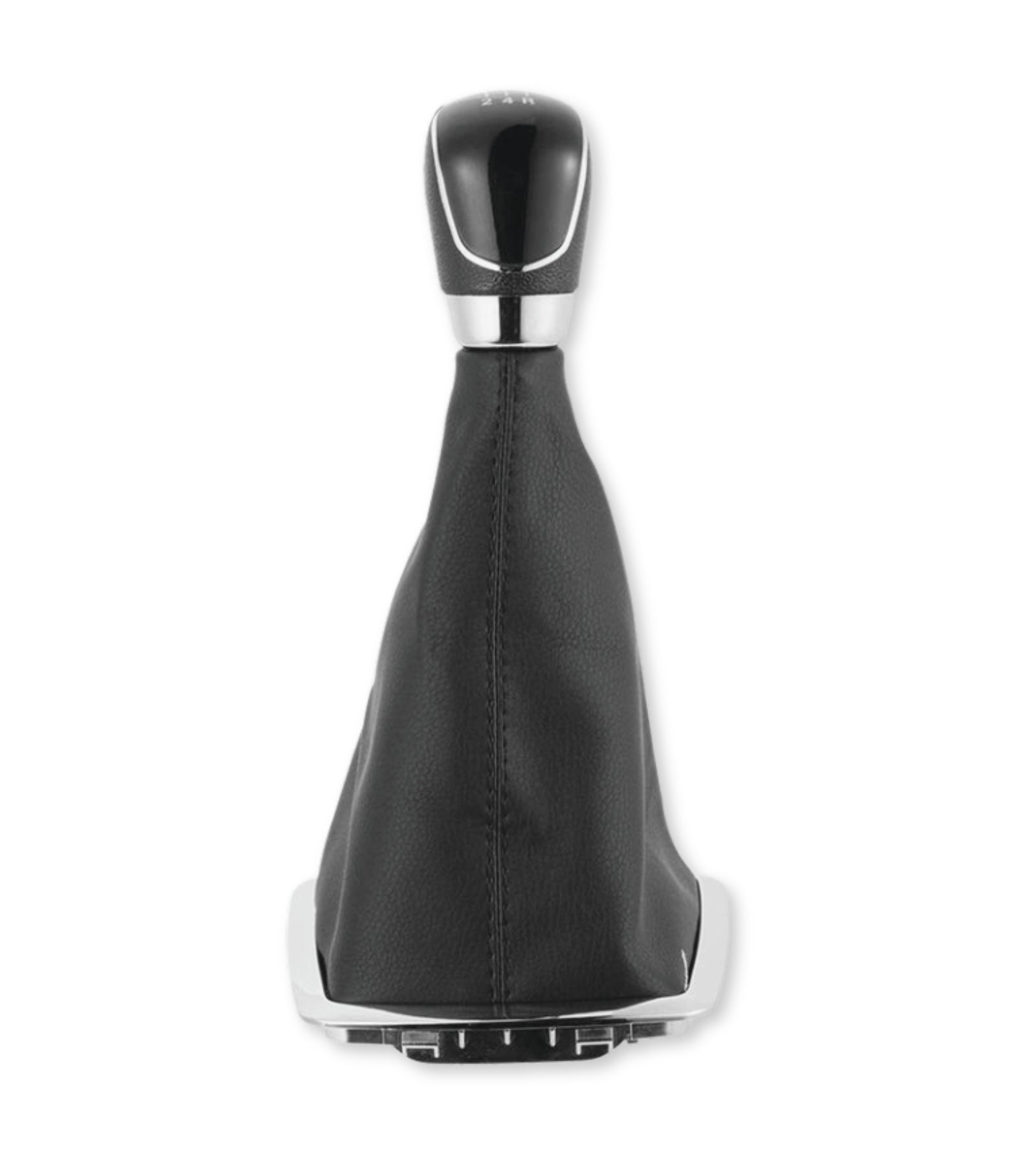 Set Pomello 5 marce e Cuffia per Leva Cambio Compatibile con Ford Focus MK2 MKII 2008-2014 con Cornice Big Frame