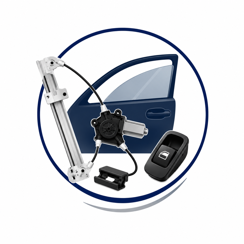 Alzacristalli e accessori finestrini