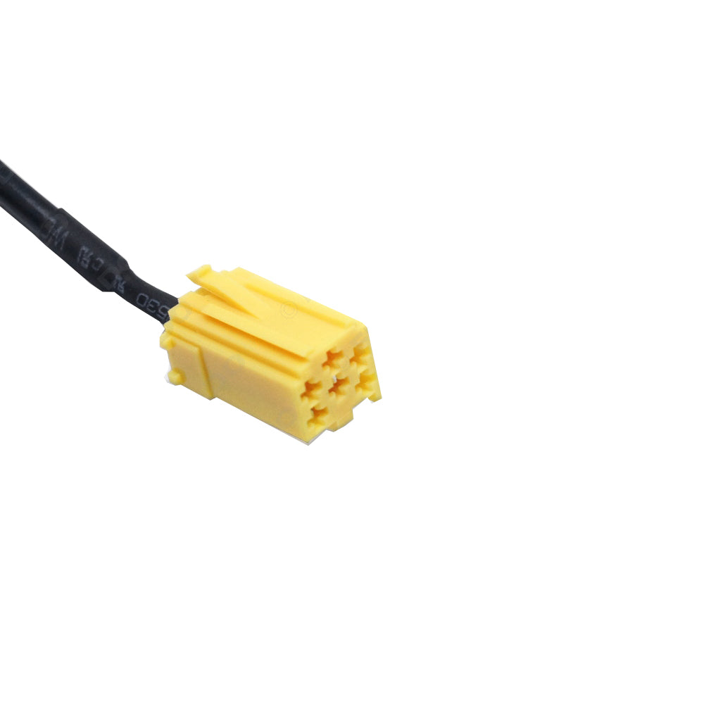 Cavo Aux Femmina per Radio Blaupunkt Compatibile con Fiat Punto 500 Panda + Ricevitore Bluetooth con Microfono Integrato per Vivavoce e Kit Estrazione