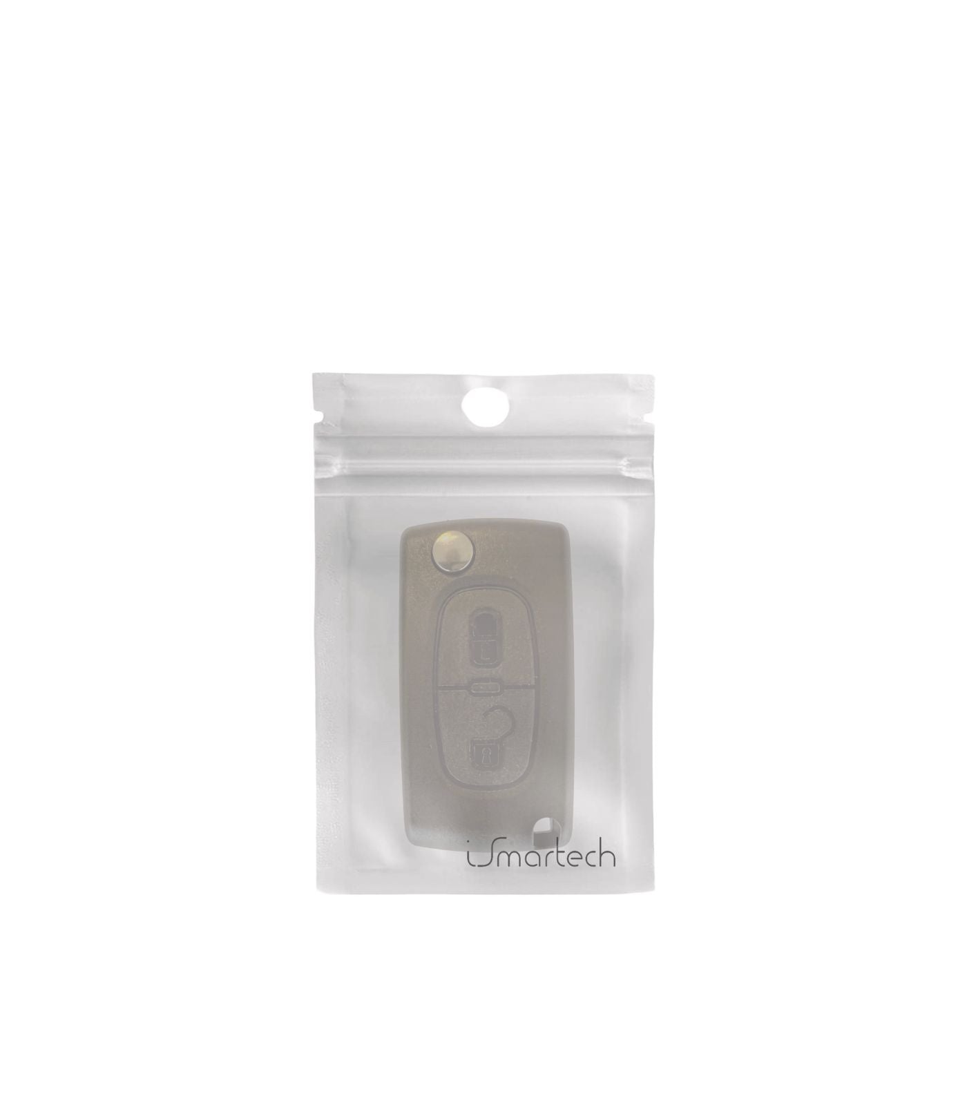 Guscio e Lama per Chiave Telecomando 2 Tasti Compatibile con Citroen C1 C2 C3 C4 C5 Lama V1 Scocca Cover Vano Batteria su Scheda Elettronica CE0523