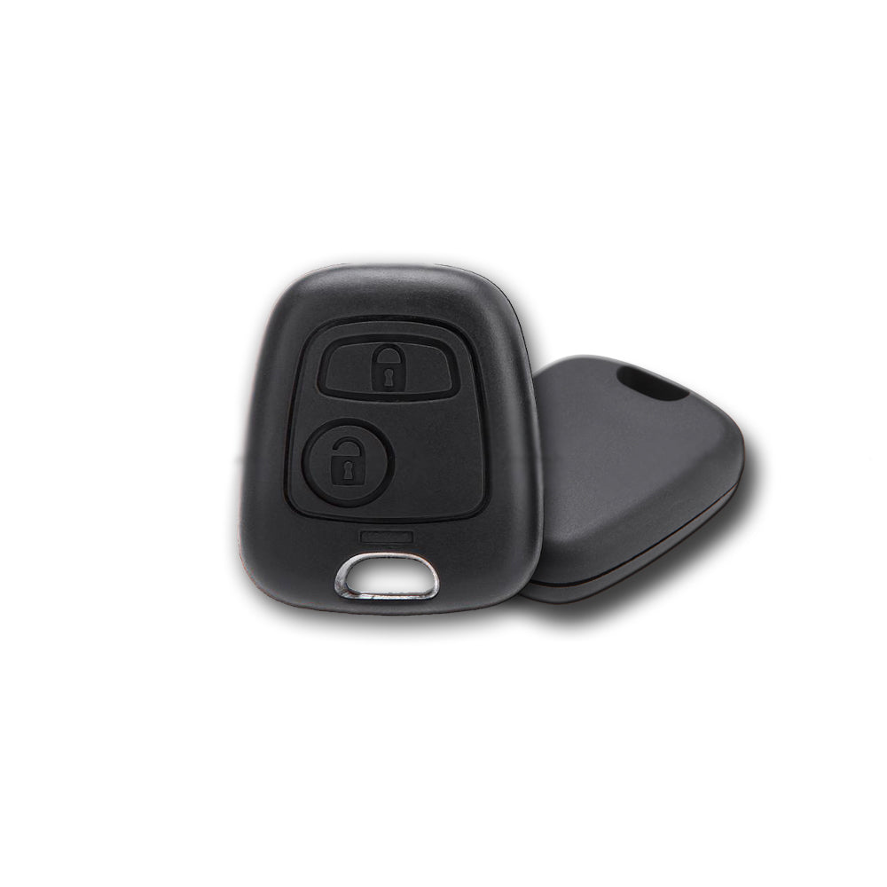 Guscio Cover Scocca per Chiave Telecomando 2 Tasti Compatibile con Toyota Aygo Citroen C1 C2 C3 C4 C5 Peugeot 103 107 206