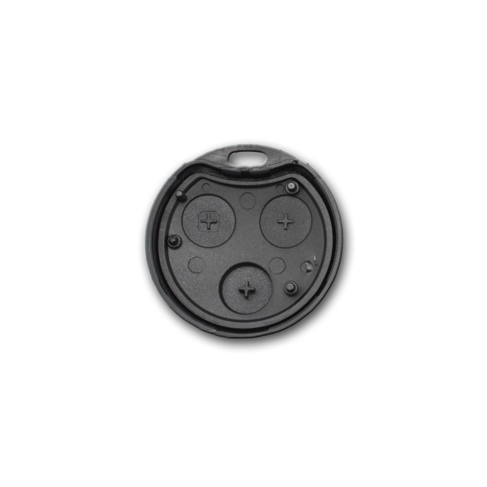 Chiave Guscio Telecomando 3 tasti Compatibile con Smart 450 Fortwo Forfour Frequenza 433 Mhz Chiave Completa di Chip Transponder Lama e Batteria 3V