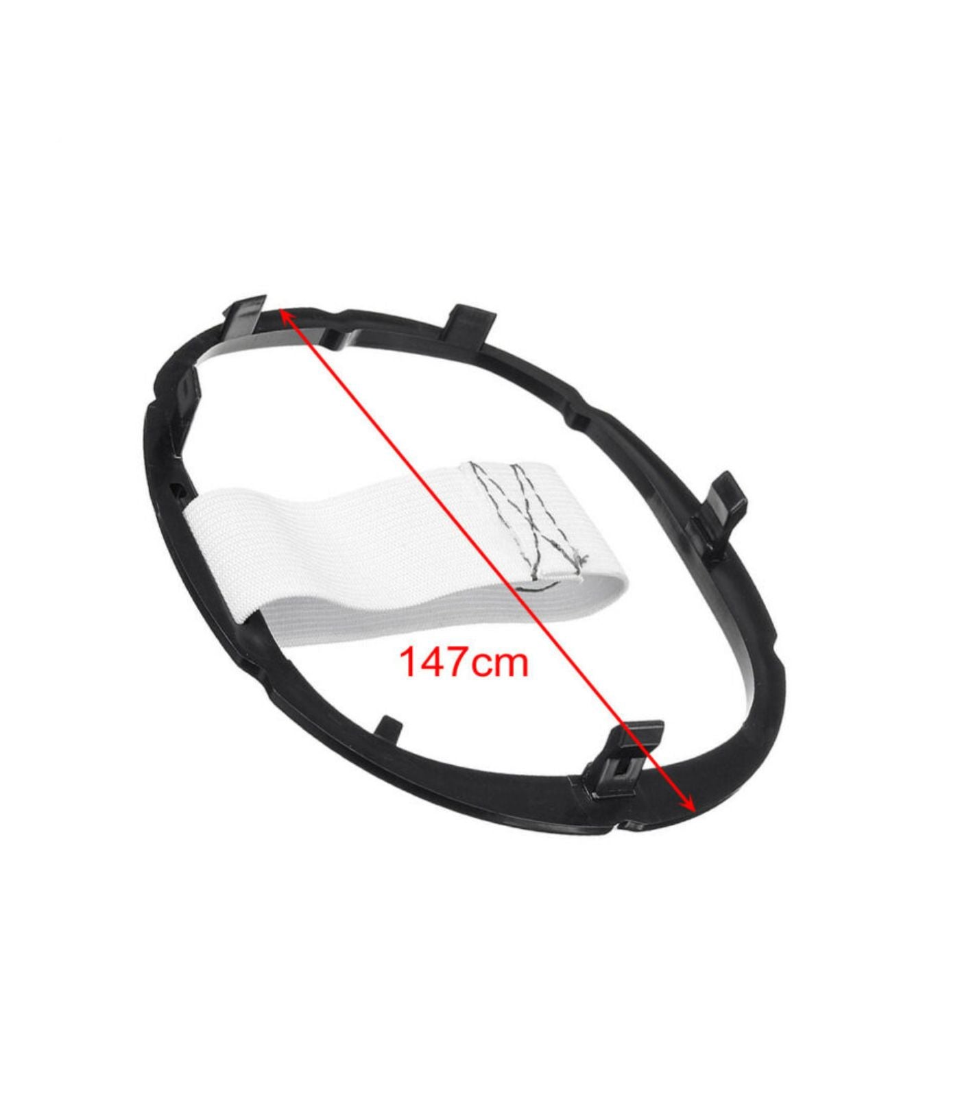 GHIERA ANELLO CORNICE BASE CUFFIA LEVA CAMBIO AUTO FIAT 500 500C COD.71775051