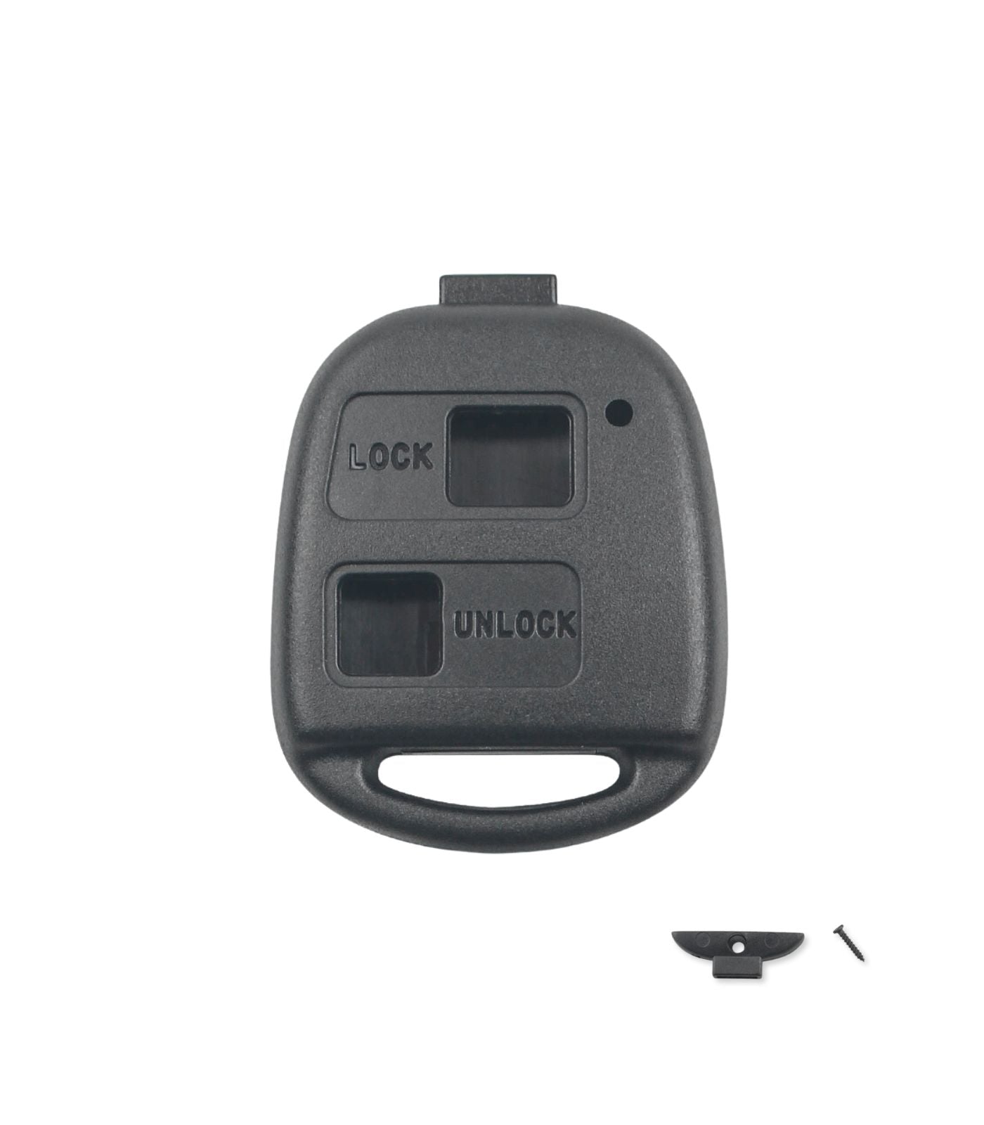 Scocca Guscio Cover per Chiave Telecomando 2 tasti Compatibile con Toyota Corolla Verso Rav4 Celica Vite e Supporto per Lama