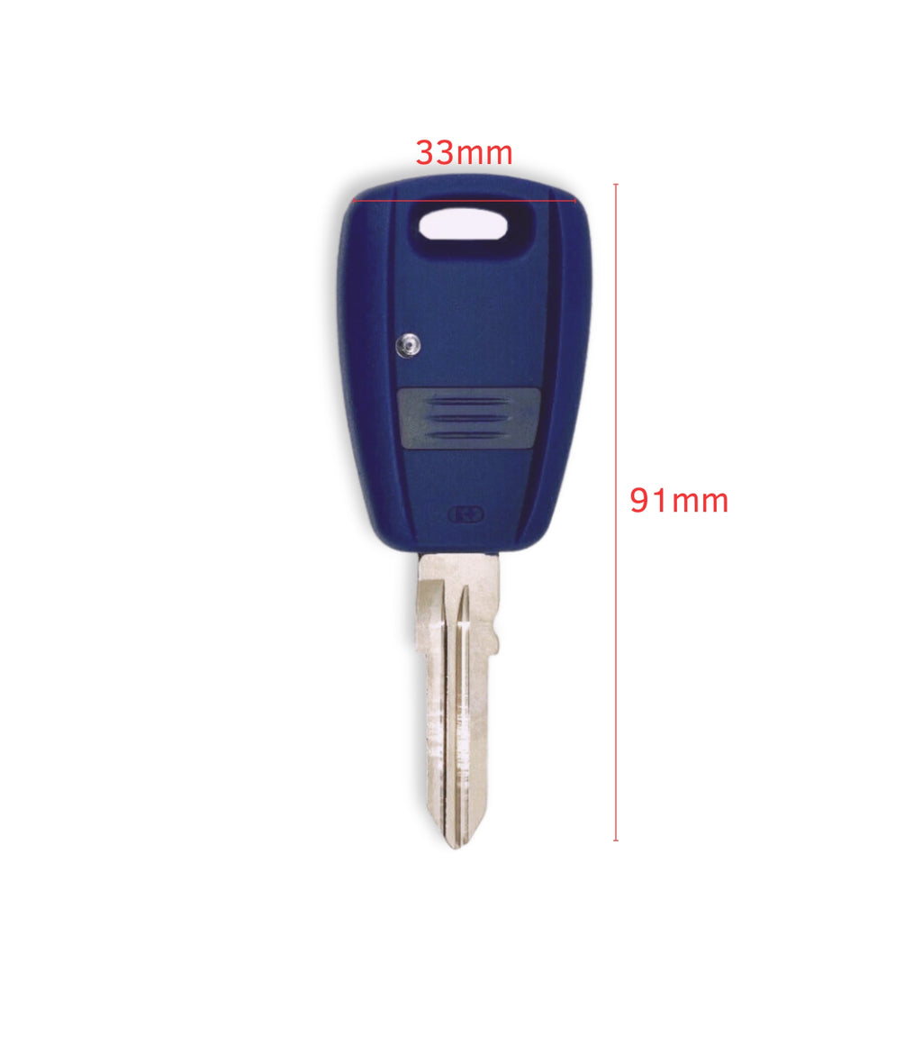 Chiave Guscio e Lama 1 Tasto Telecomando Auto Compatibile con Fiat Punto 2° Serie Doblo Stilo Bravo Brava Marea Idea 500 600 con Lama GT15