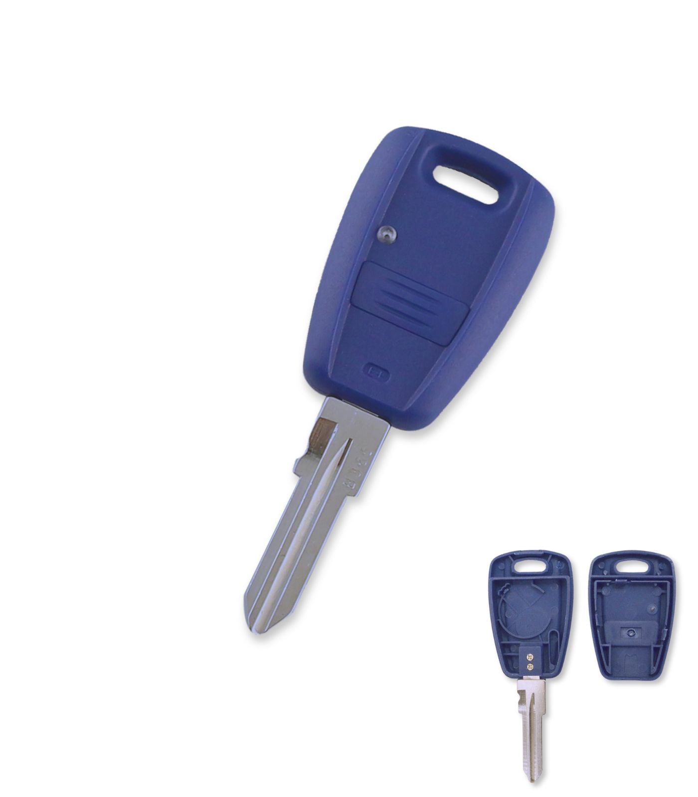 Chiave Guscio e Lama 1 Tasto Telecomando Auto Compatibile con Fiat Punto 2° Serie Doblo Stilo Bravo Brava Marea Idea 500 600 con Lama GT15