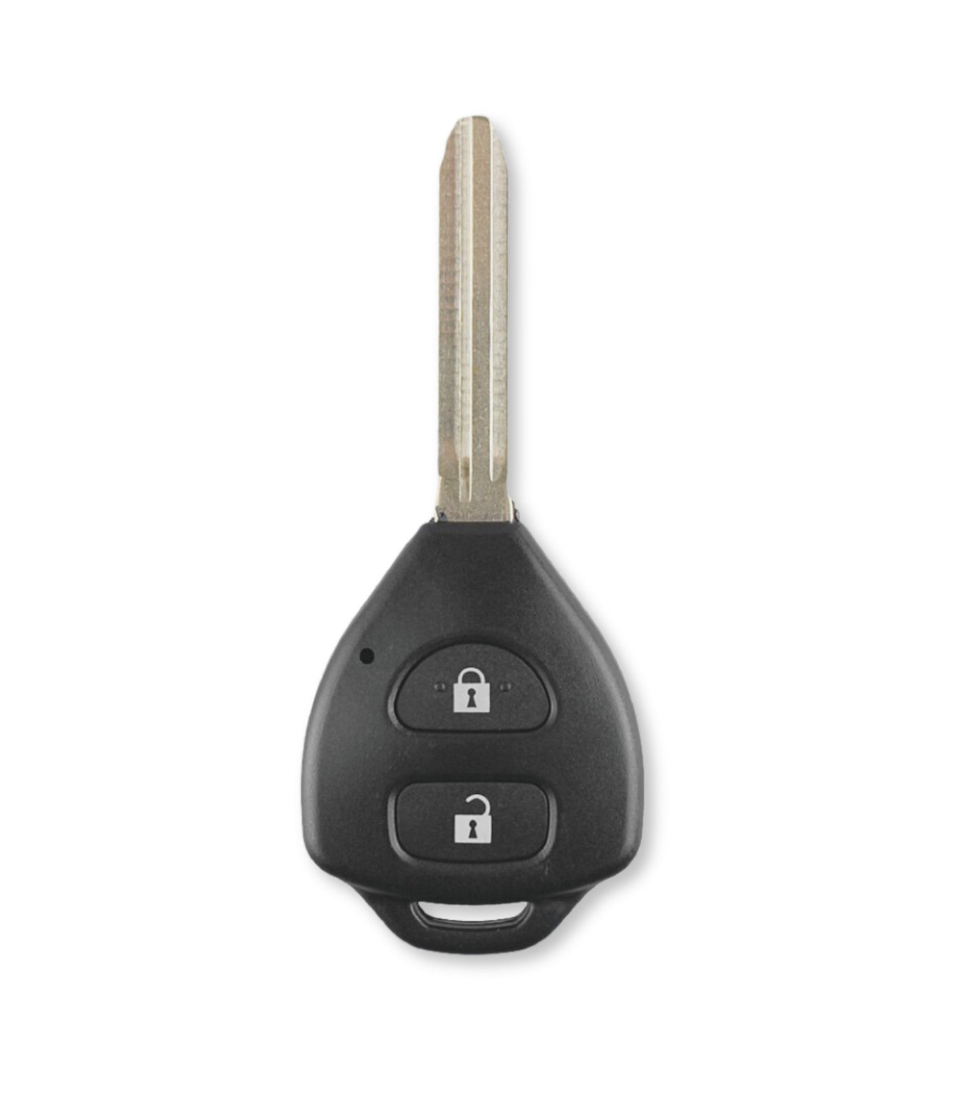 Chiave con Guscio 2 tasti e Lama Toy43 per Telecomando Compatibile con Toyota Auris IQ Yaris Prado Rav4 Corolla