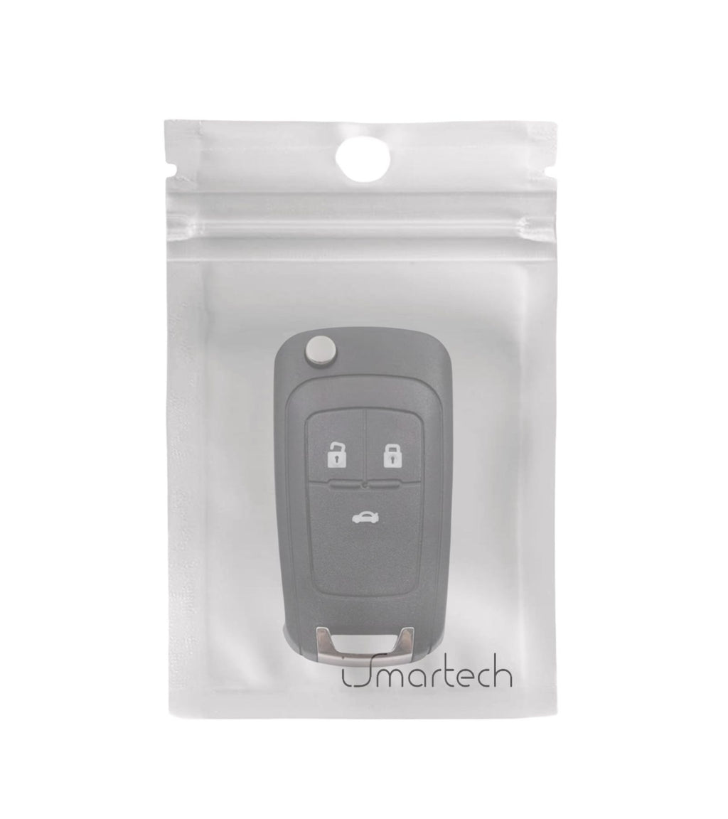 Guscio Scocca Chiave Telecomando 3 Tasti con Lama Compatibile con Opel Insignia Astra J Zafira Vauxhall