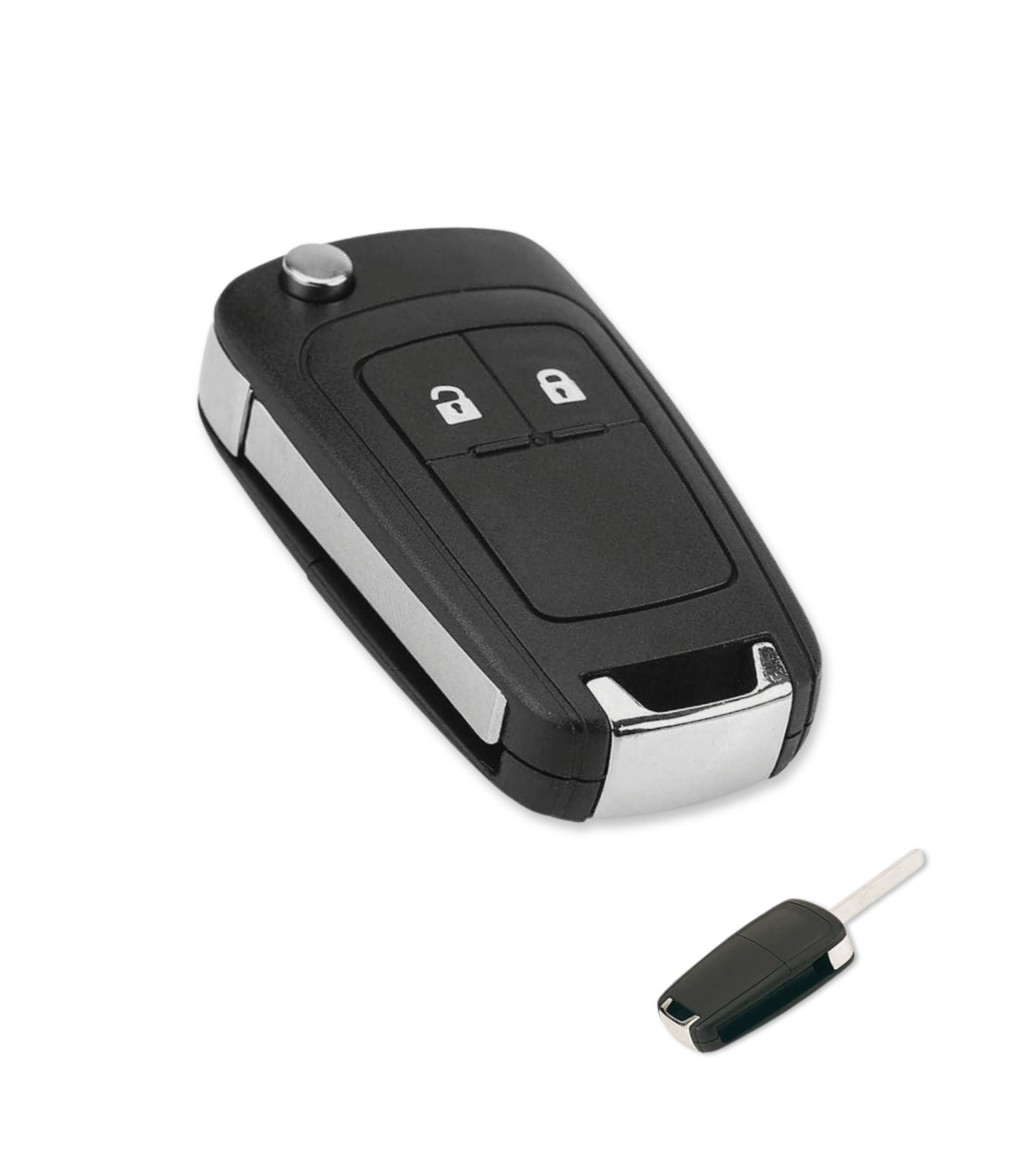 Scocca Guscio e Chiave Telecomando 2 Tasti Compatibile con Opel Astra J Vectra Insignia Vauxhall