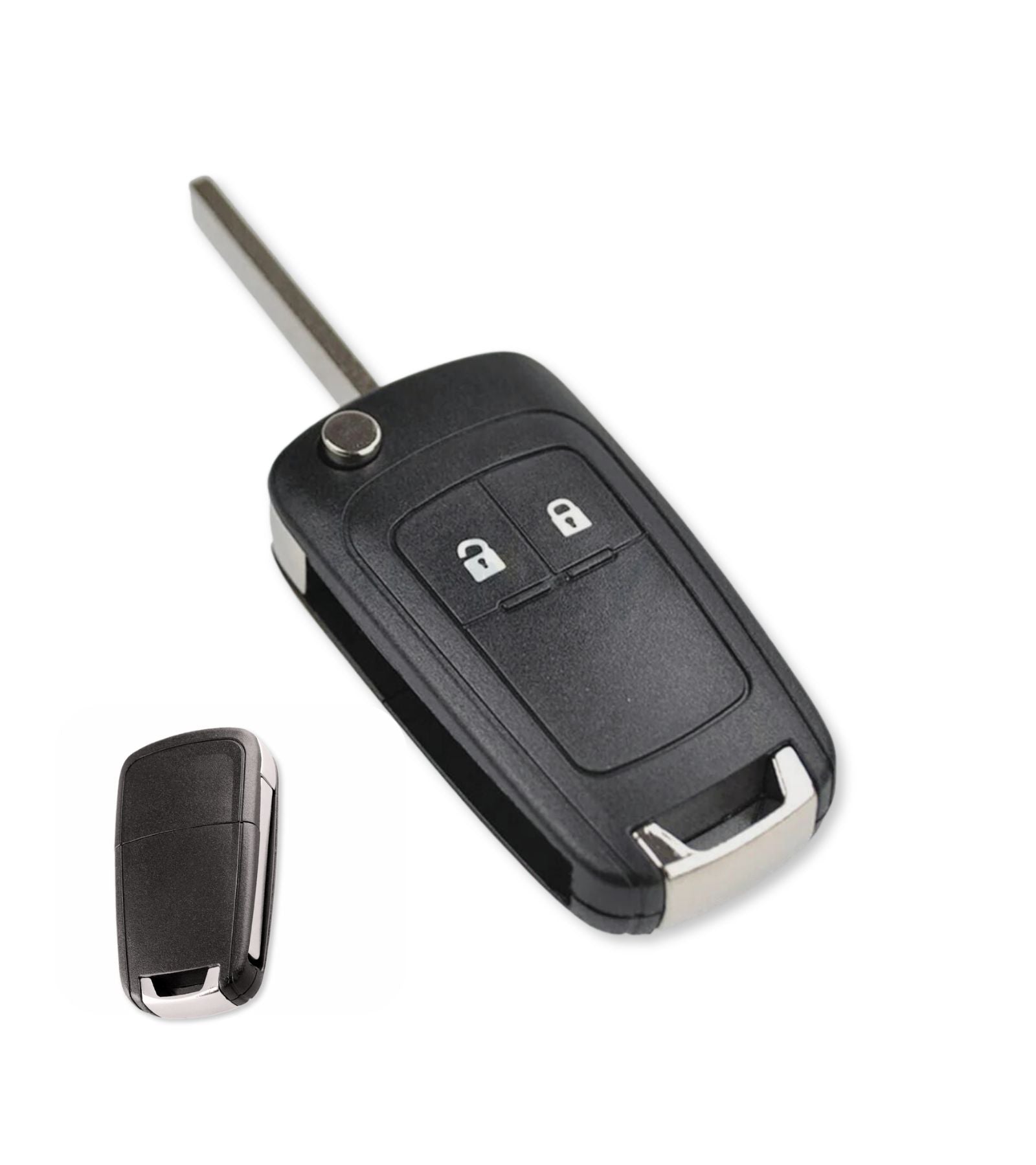 Scocca Guscio e Chiave Telecomando 2 Tasti Compatibile con Opel Astra J Vectra Insignia Vauxhall