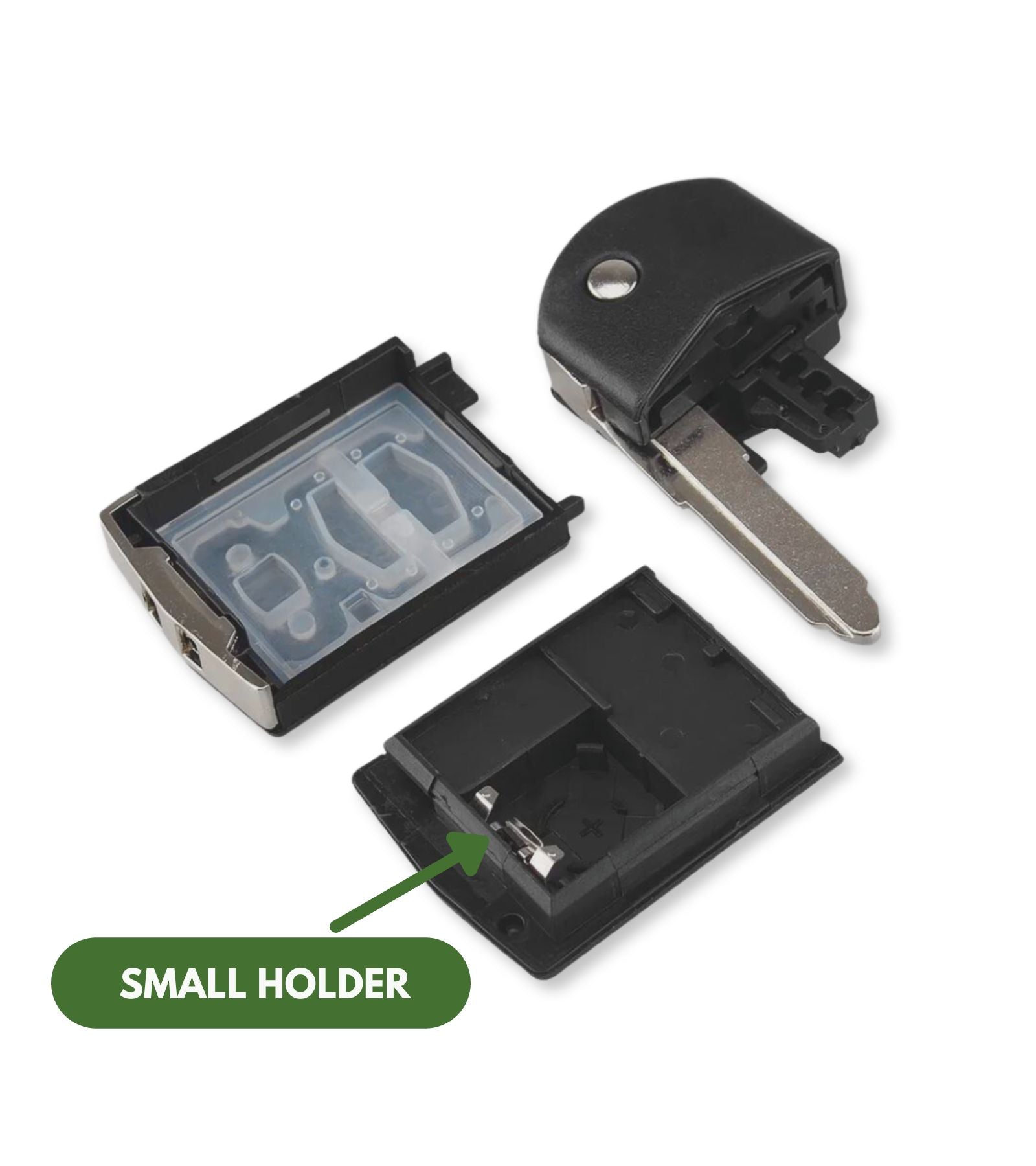 Chiave Guscio Scocca e Lama Telecomando 2 Tasti Compatibile con Mazda 2 3 5 6 Bt50 Cx-5 Cx-7 Cx-9 Rx8