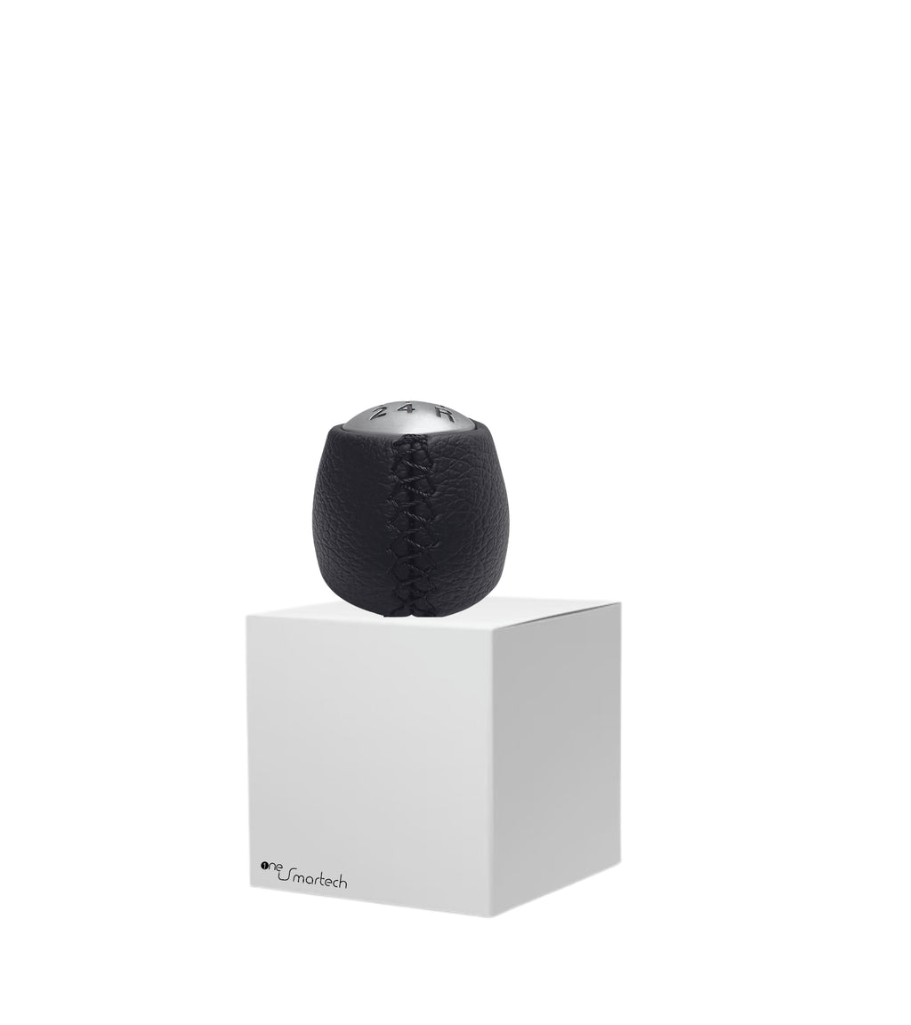5 Speed ​​Gear Knob for Alfa Romeo 147 1.9 JTD 156 GT with Black Stitching and Eco Leather Grip OEM 735317144