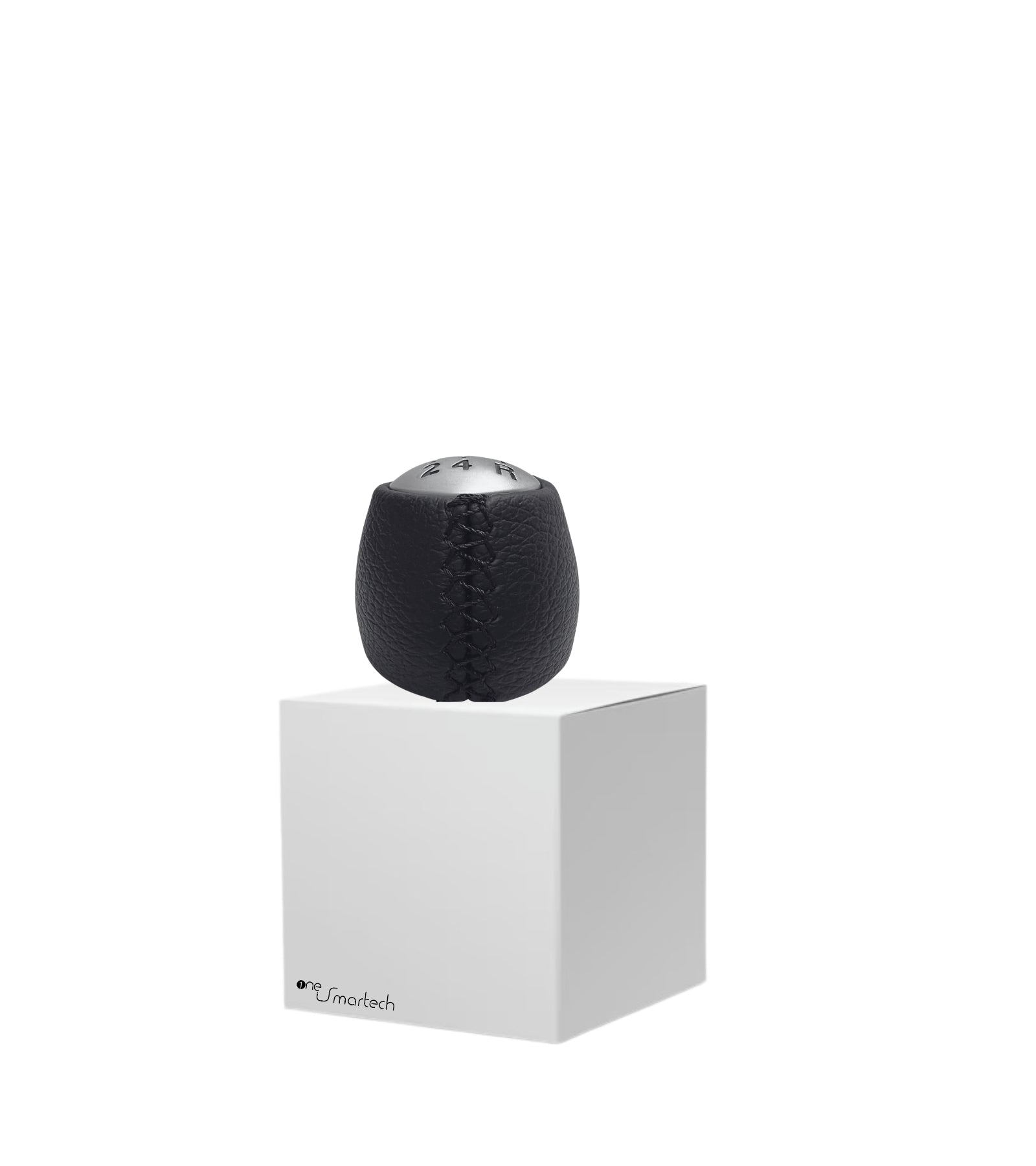 5 Speed ​​Gear Knob for Alfa Romeo 147 1.9 JTD 156 GT with Black Stitching and Eco Leather Grip OEM 735317144