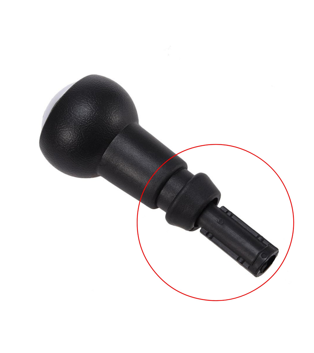 5 Speed ​​Manual Gear Knob and Adapter Compatible with Peugeot 106 206 306 2008 3008 and Citroen C2 C3 C4 C5 Saxo Xsara Picasso Berlingo