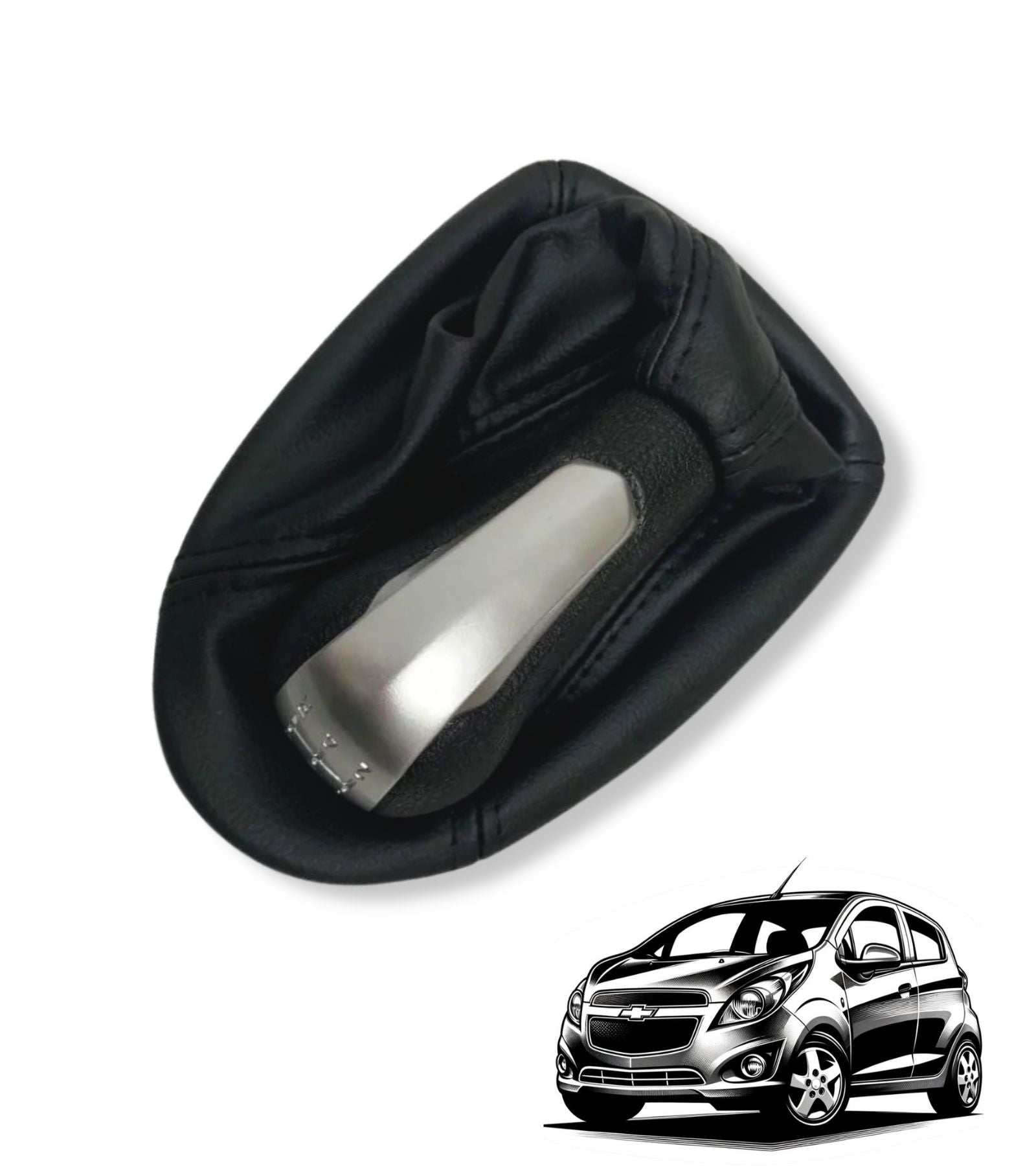 Pomello Cuffia per Leva Cambio Manuale 5 Marce, Compatibile con Chevrolet Spark M300 2011-2016