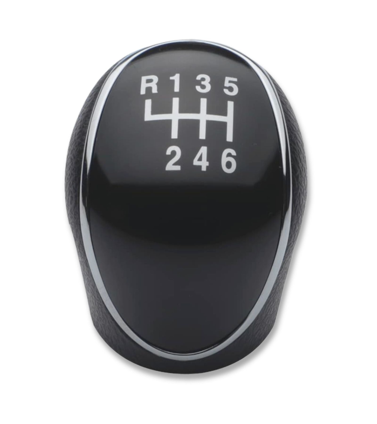 6 Speed ​​Manual Gear Shift Knob Compatible with Hyundai IX35 2012-2016 Black