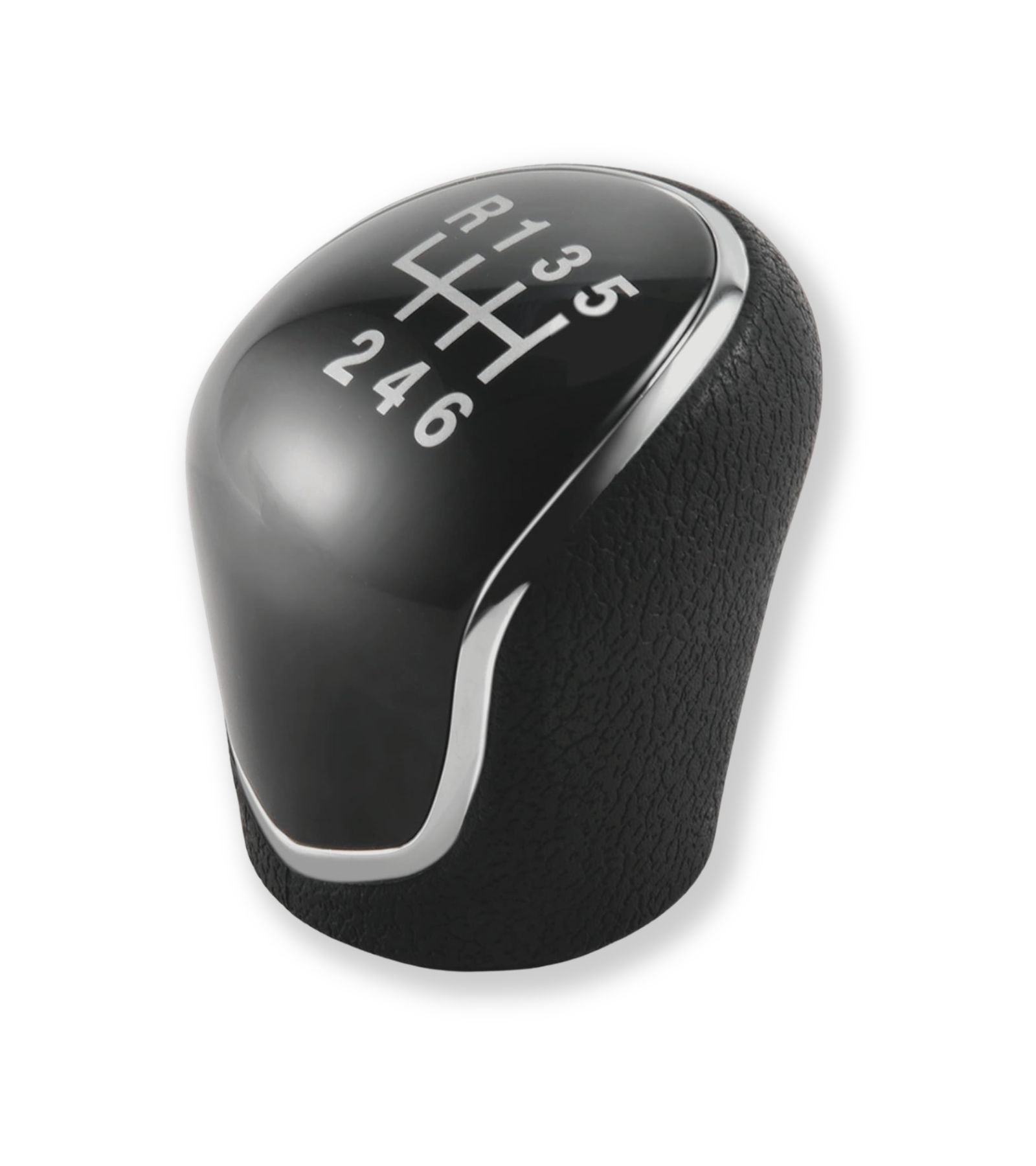 6 Speed ​​Manual Gear Shift Knob Compatible with Hyundai IX35 2012-2016 Black