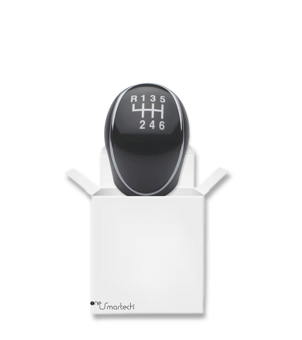 6 Speed ​​Manual Gear Shift Knob Compatible with Hyundai IX35 2012-2016 Black