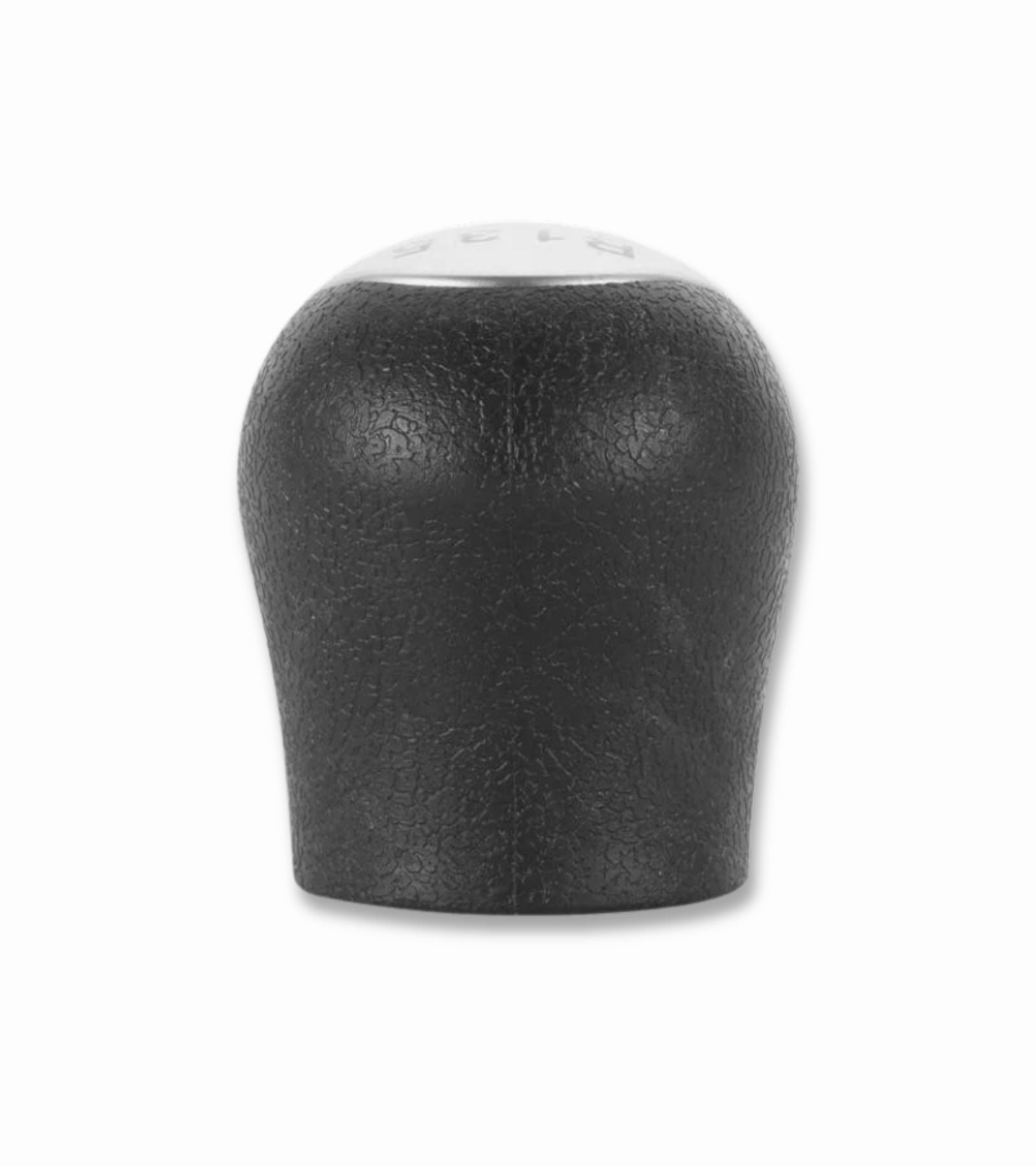 Pomello Cambio 5 Marce Manuale Compatibile con Renault Kangoo 2006-2008, Placca Argento