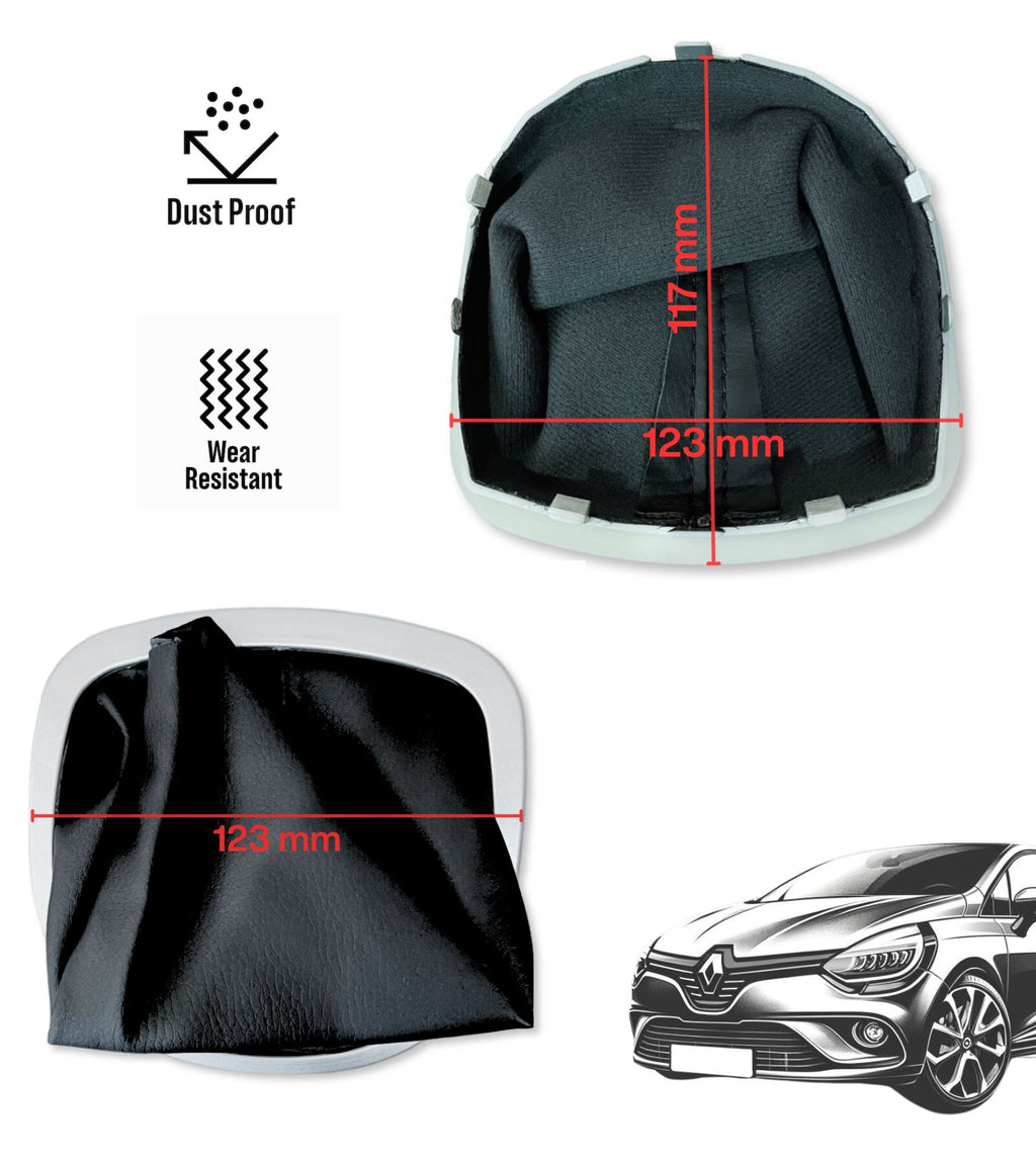 Kit Sostituzione Cuffia e Pomello 5 Marce Compatibile con Renault Clio III, Kangoo II, Twingo II, Espace IV