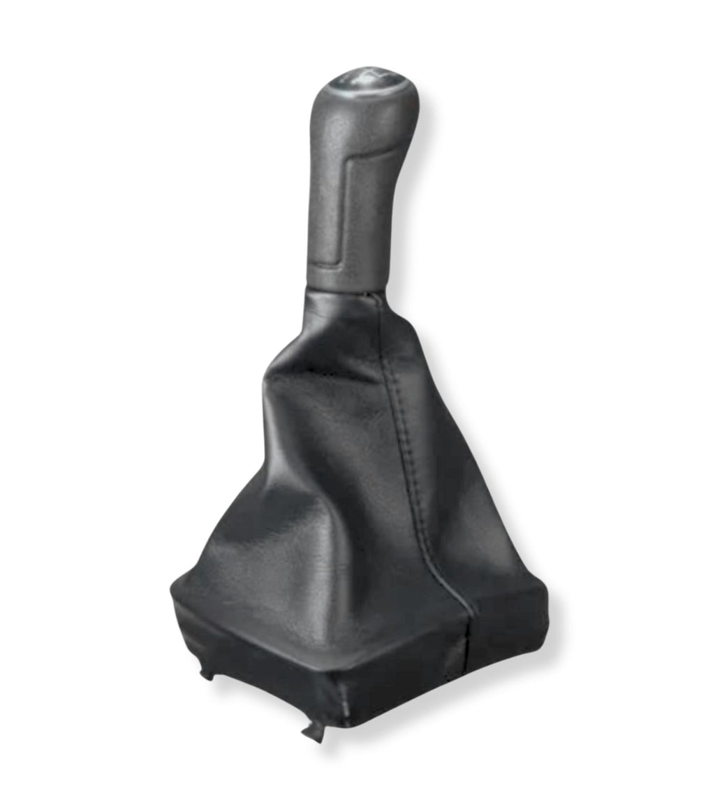 5 Speed ​​Gear Knob with Gaiter and Frame Compatible with Volkswagen VW Polo MK4 9N 9N2 from 2001 to 2009, Code 6Q171113