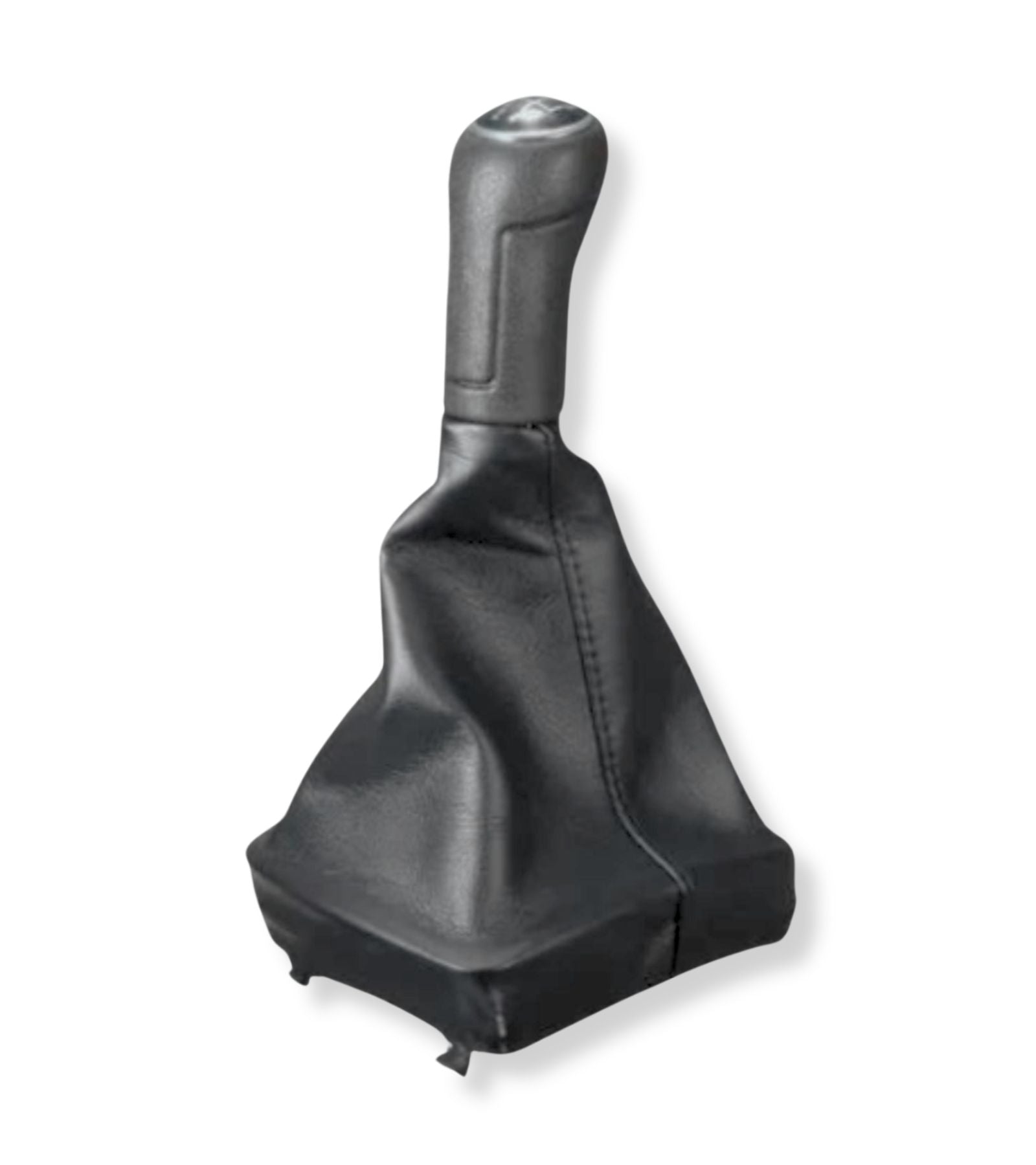 5 Speed ​​Gear Knob with Gaiter and Frame Compatible with Volkswagen VW Polo MK4 9N 9N2 from 2001 to 2009, Code 6Q171113