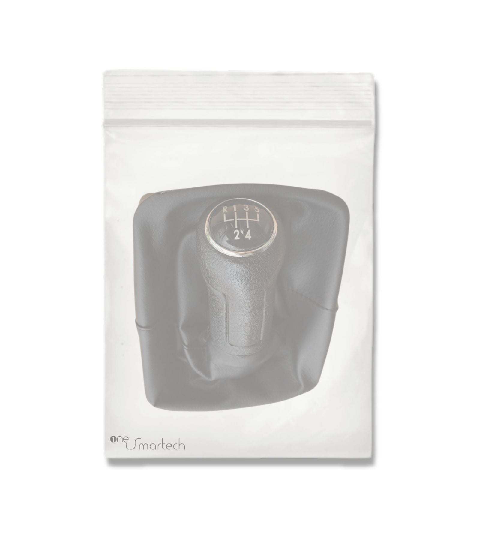 5 Speed ​​Gear Knob with Gaiter and Frame Compatible with Volkswagen VW Polo MK4 9N 9N2 from 2001 to 2009, Code 6Q171113