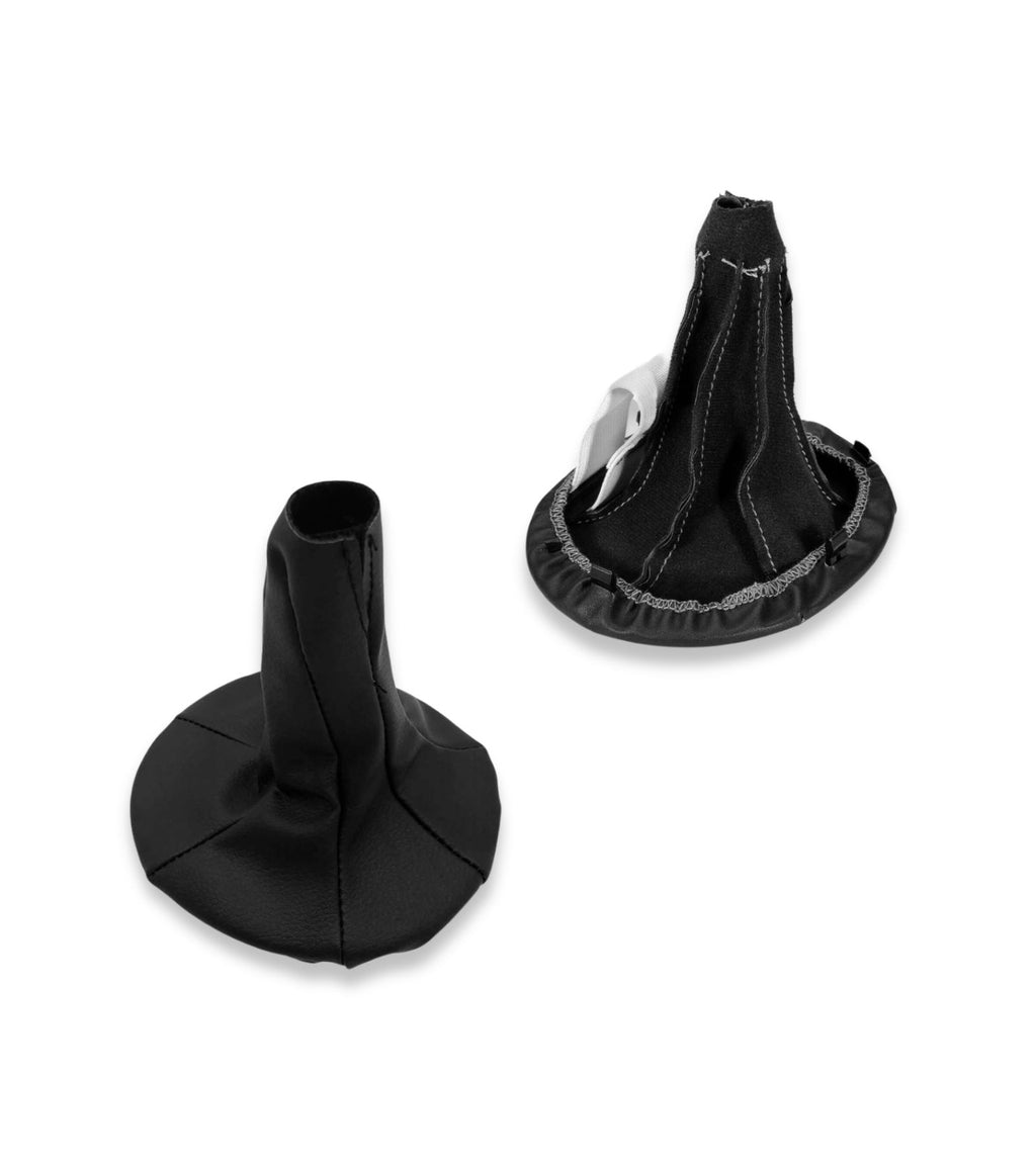 Kit Pomello 5 Marce, Cuffia e Molla per Fiat Panda 2003-2012 e Fiat 500/500C 2007-2013, colore Nero